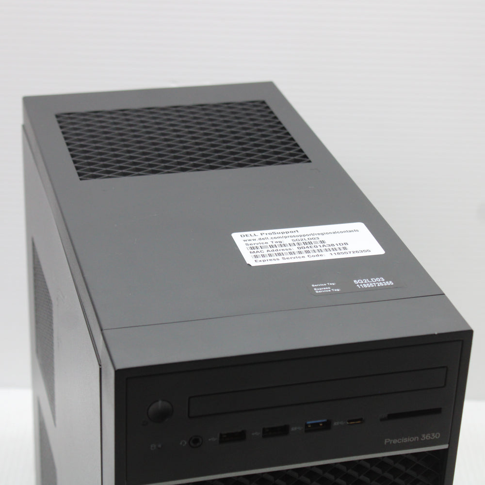 Dell | 3630 | i7-9700K | 32GB DDR4 2666MHz (2 modules) | 512GB NVMe SSD | Good - Refurbished