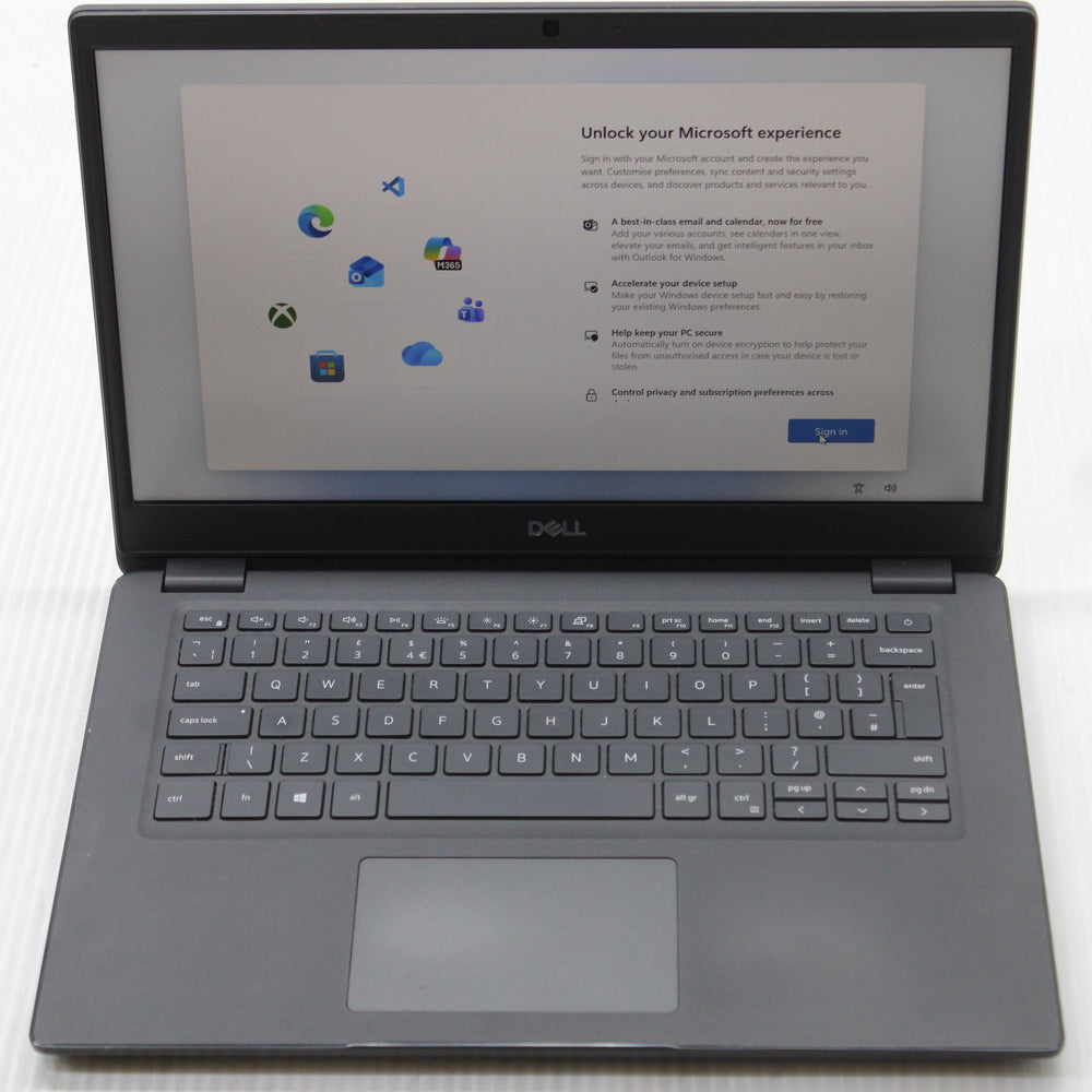Dell | 3410 | i5-10210U | 8GB DDR4 3200MHz (1 module) | 256GB NVMe SSD | Used - Acceptable