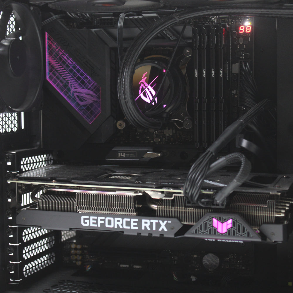 ASUS | STRIX Z690-E GAMING WIFI | 12th Gen i9-12900KS | 64GB DDR5 4000MHz (4 modules) | 4TB SSD + 2TB NVMe SSD | Good - Refurbished