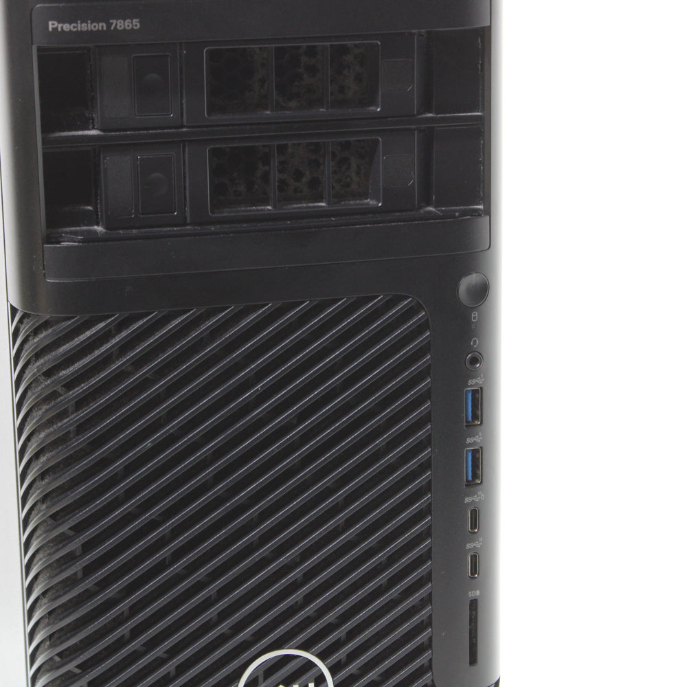 Dell | 7865 | Ryzen Threadripper PRO 5975WX 32-Cores | 128GB DDR4 3200MHz (4 modules) | 4TB + 2TB (both NVMe SSD) | Used - Acceptable