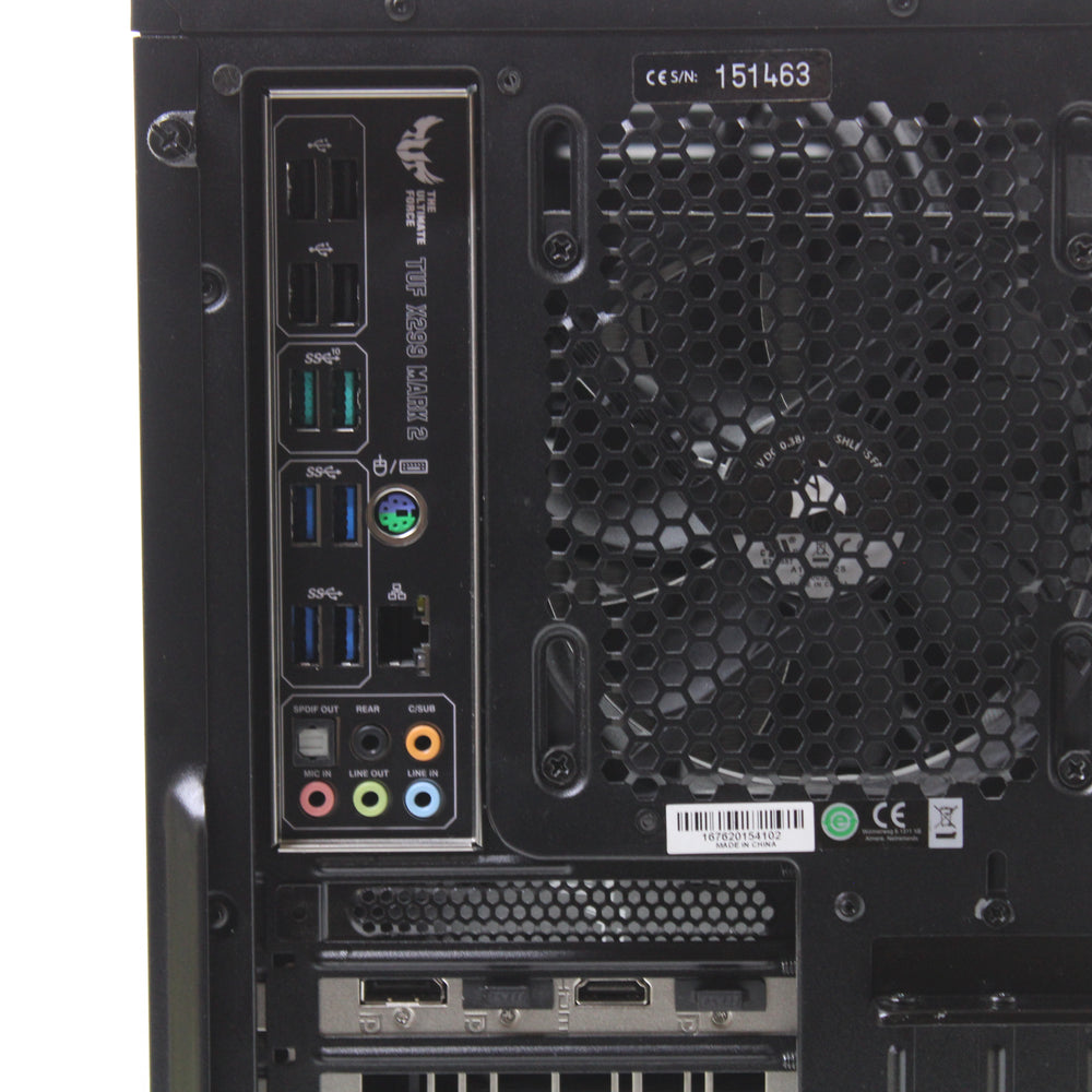 ASUS | X299 MARK 2 | i9-10940X | 64GB DDR4 2133MHz (4 modules) | 2TB SSD + 1TB NVMe SSD | Used - Acceptable