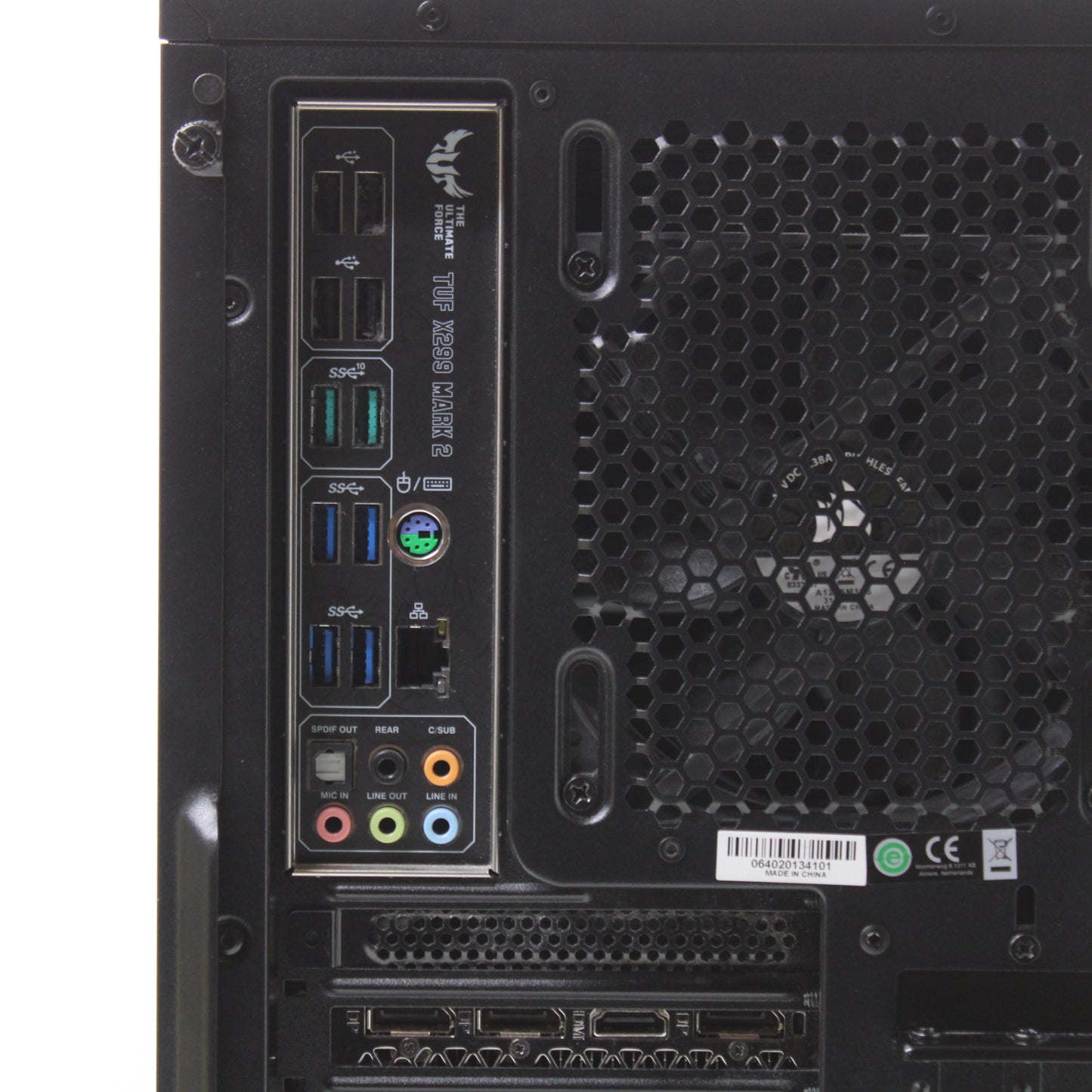 ASUS | X299 MARK 2 | i9-10940X | 64GB DDR4 2133MHz (4 modules) | 4TB SSD + 1TB NVMe SSD | Good - Refurbished