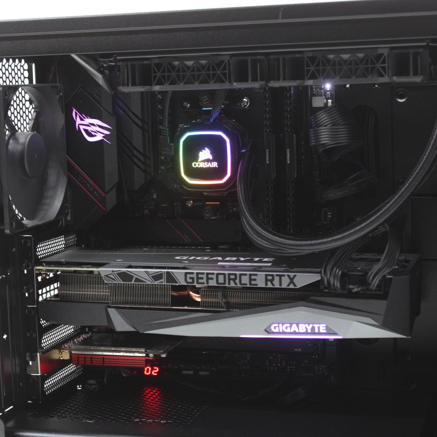 ASUS | STRIX B550-E GAMING | Ryzen 9 5900X | 32GB DDR4 2133MHz (2 modules) | 2TB SSD + 1TB NVMe SSD | Good - Refurbished