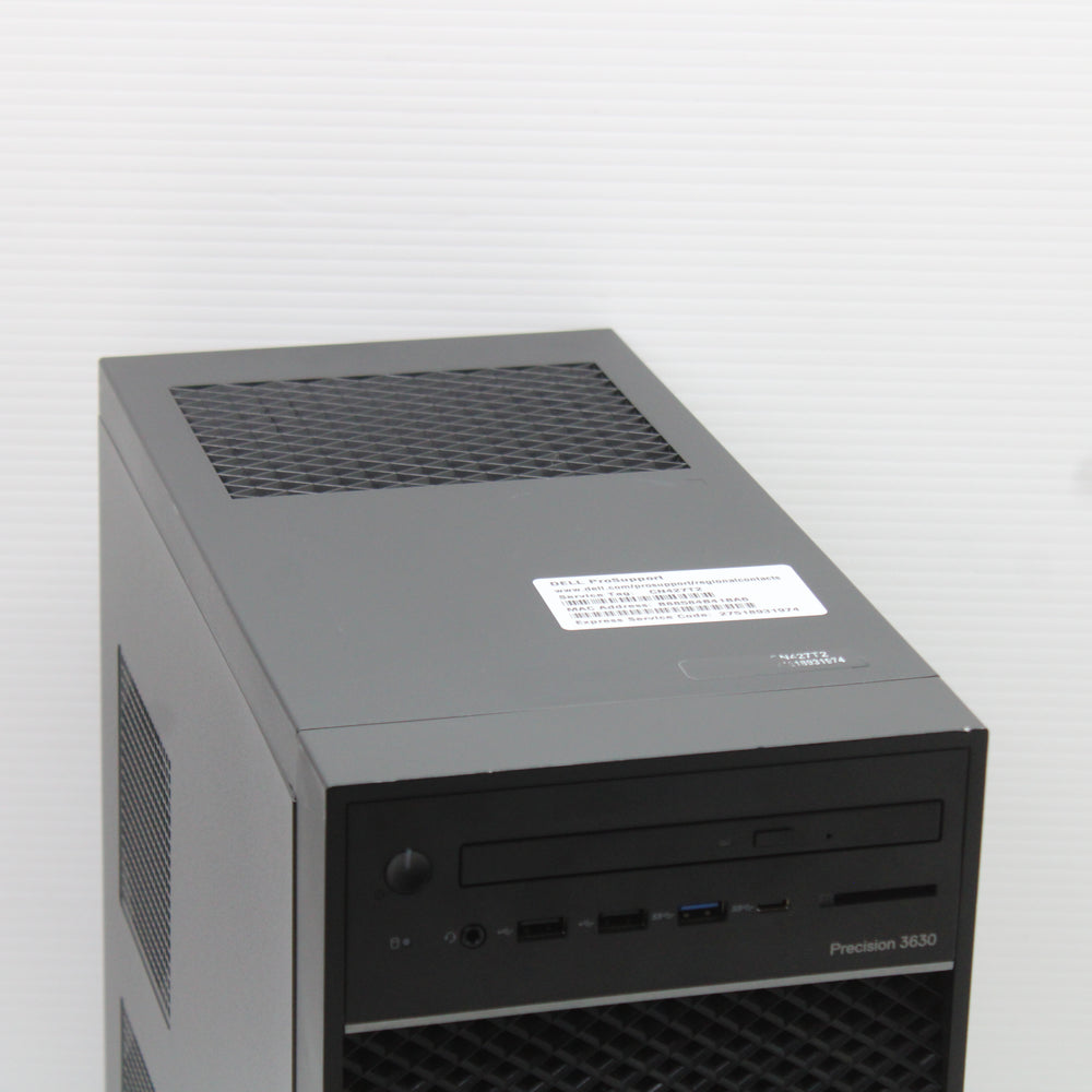 Dell Precision i7 Tower PC 3630 16GB RAM 512GB NVMe SSD Intel 8700 GTX 960 2GB