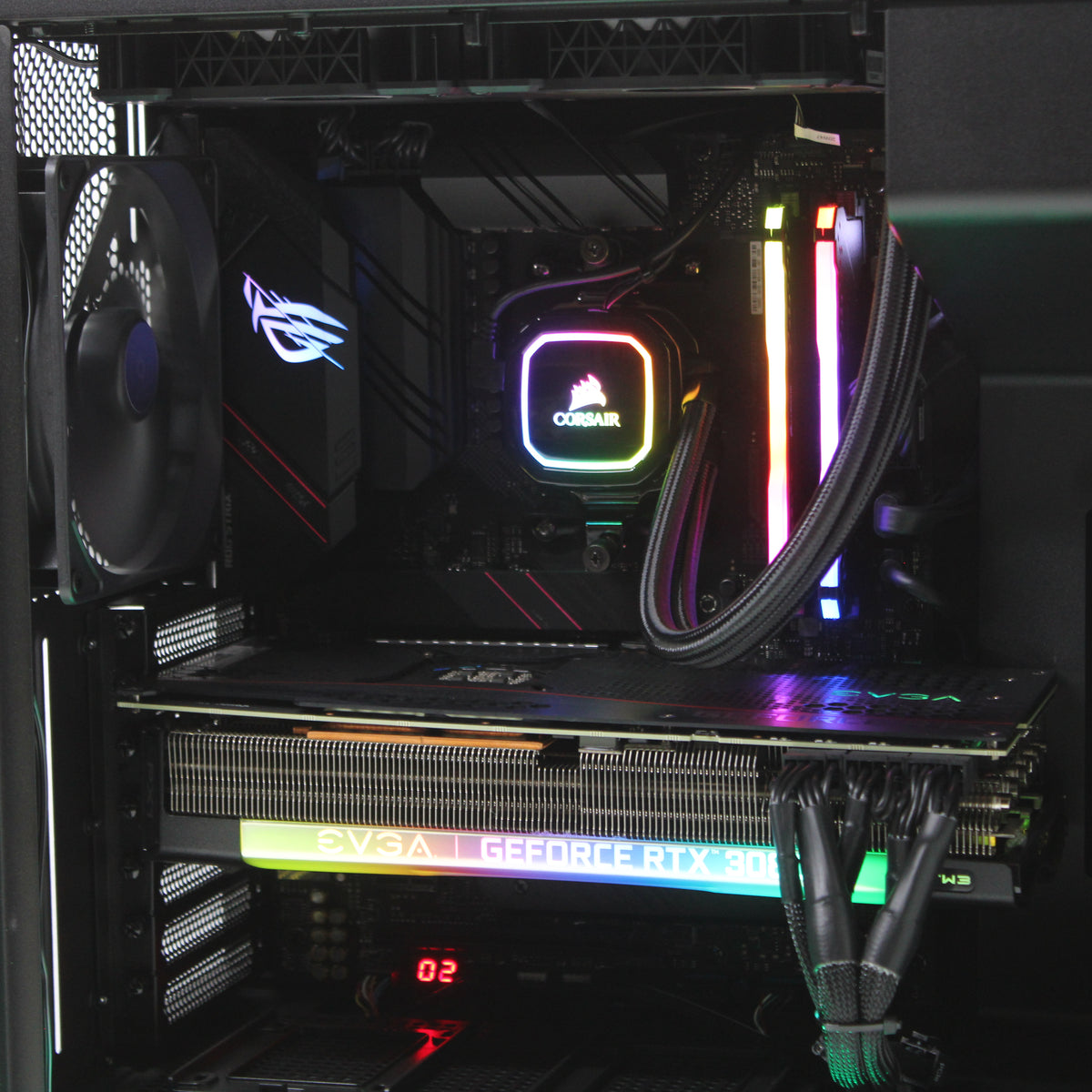 ASUS ROG STRIX B550-E Ryzen 9 Gaming PC 32GB RAM 4TB SSD + 2 refurbished – photo 8