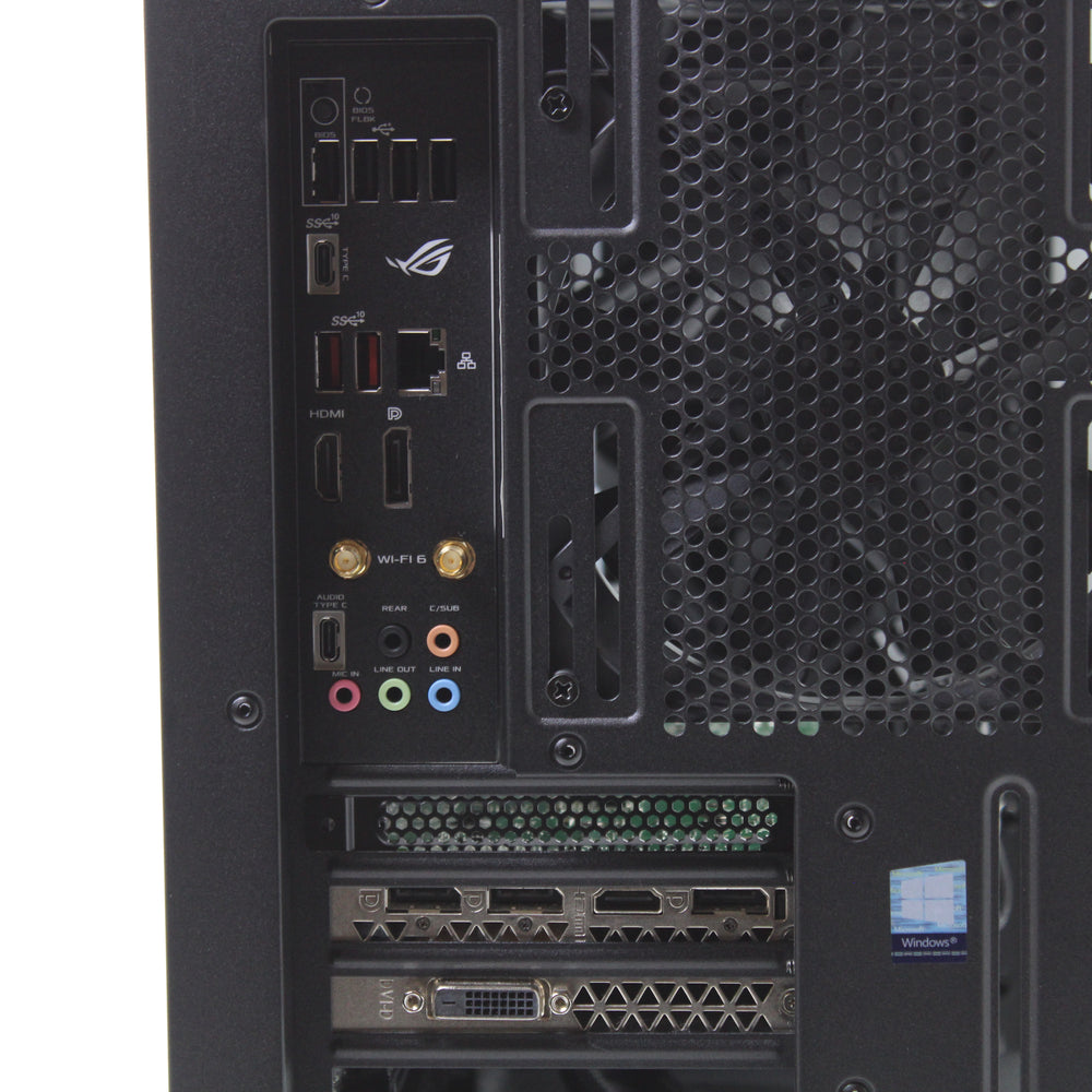 ASUS ROG STRIX B550-E Ryzen 9 Gaming PC 32GB RAM 4TB SSD + 2TB NVMe SSD GTX 1080