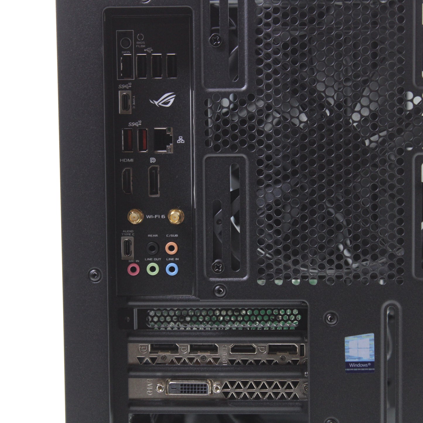 ASUS ROG STRIX B550-E Ryzen 9 Gaming PC 32GB RAM 4TB SSD + 2TB NVMe SSD GTX 1080