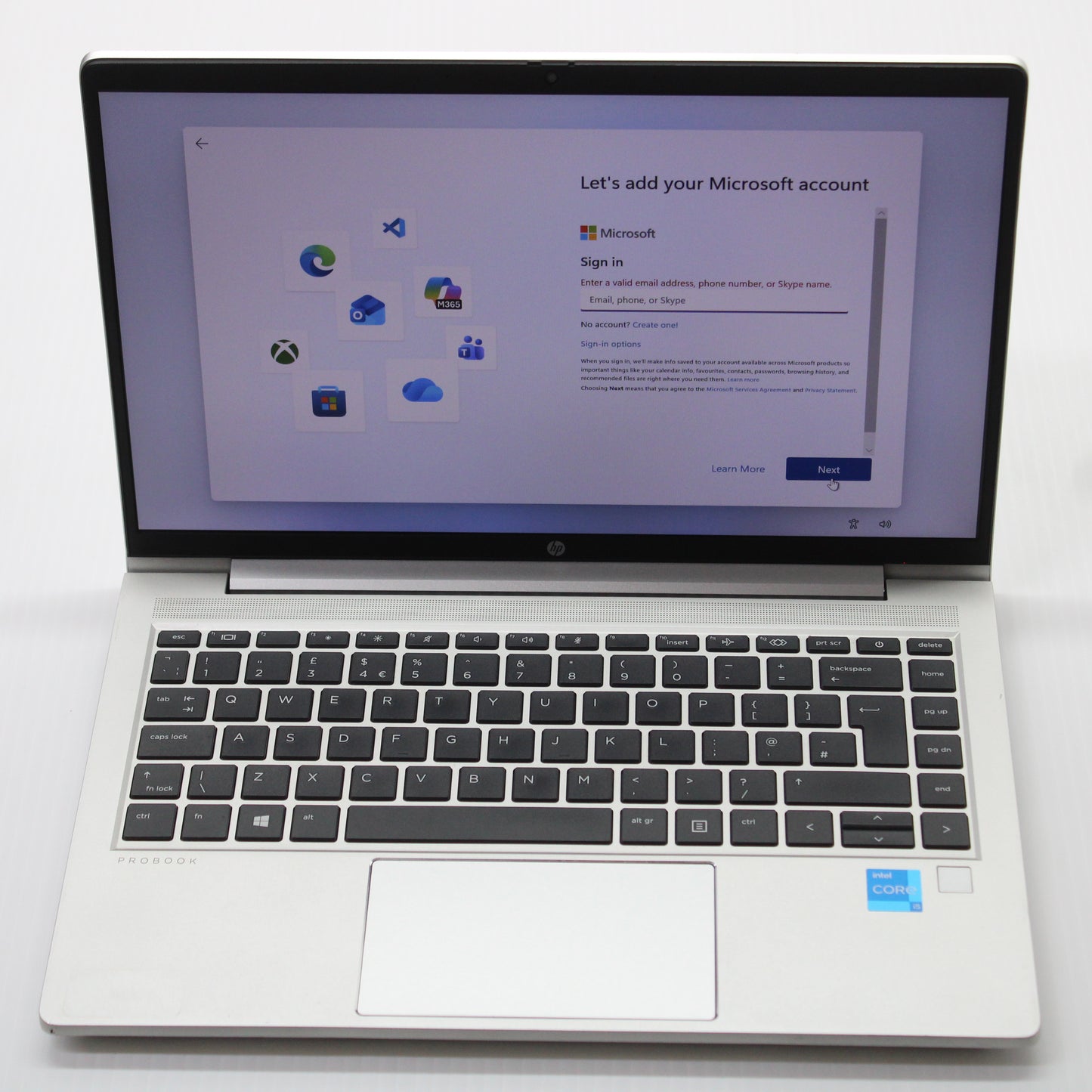HP ProBook i5 Laptop 440 G8 14 in 8GB RAM 256GB NVMe SSD Intel 1135G7 Windows 11