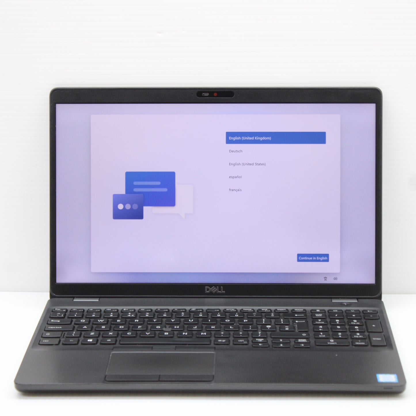 Dell Latitude i5 Laptop 5500 15.6 inch 8GB RAM 256GB NVMe Intel 8265U Windows 11