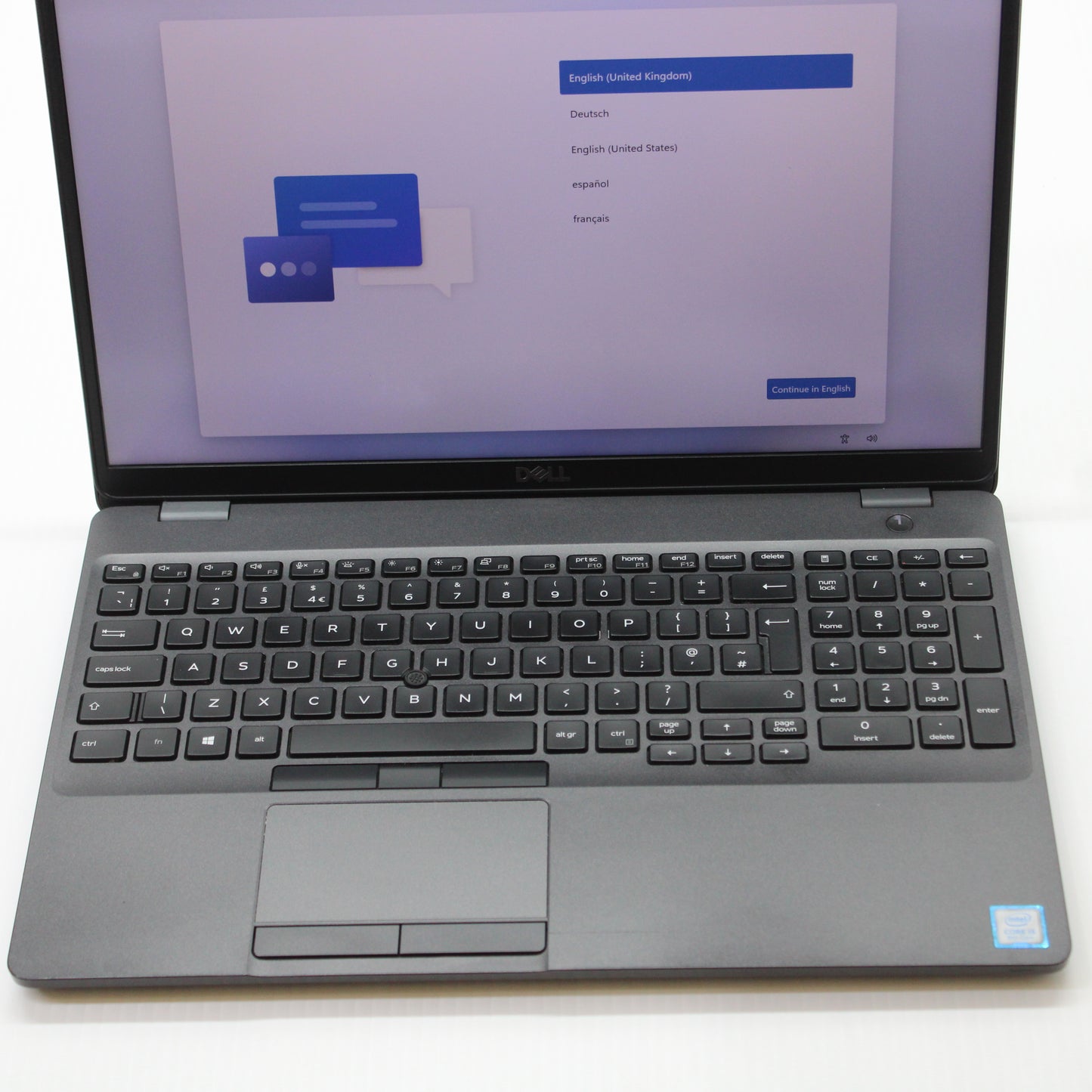 Dell Latitude i5 Laptop 5500 15.6 inch 8GB RAM 256GB NVMe Intel 8265U Windows 11