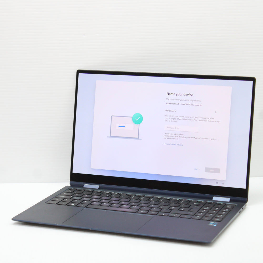 Samsung Galaxy i7 2 in1 Touch Book Pro 360 15 in 16GB RAM 512GB NVMe Windows 11