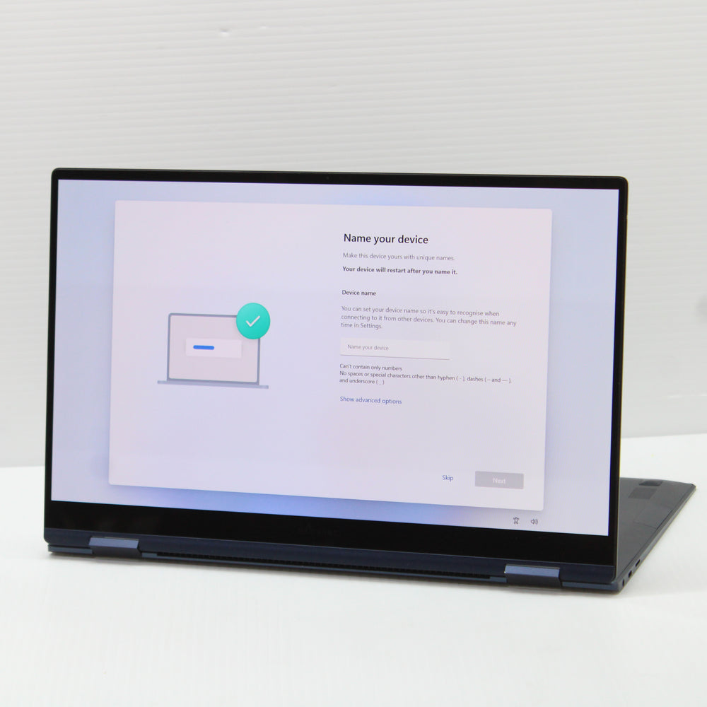 Samsung Galaxy i7 2 in1 Touch Book Pro 360 15 in 16GB RAM 512GB NVMe Windows 11