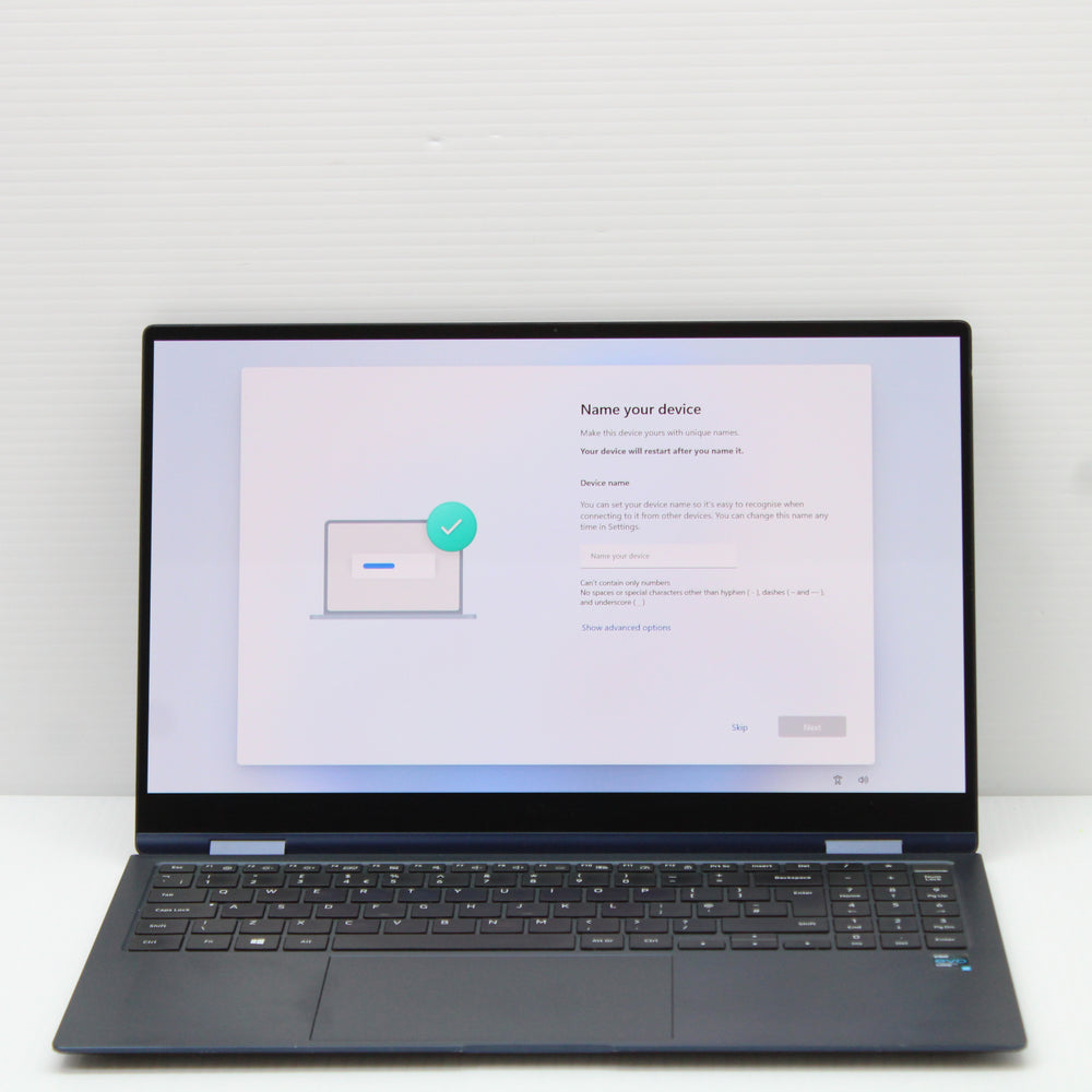Samsung Galaxy i7 2 in1 Touch Book Pro 360 15 in 16GB RAM 512GB NVMe Windows 11