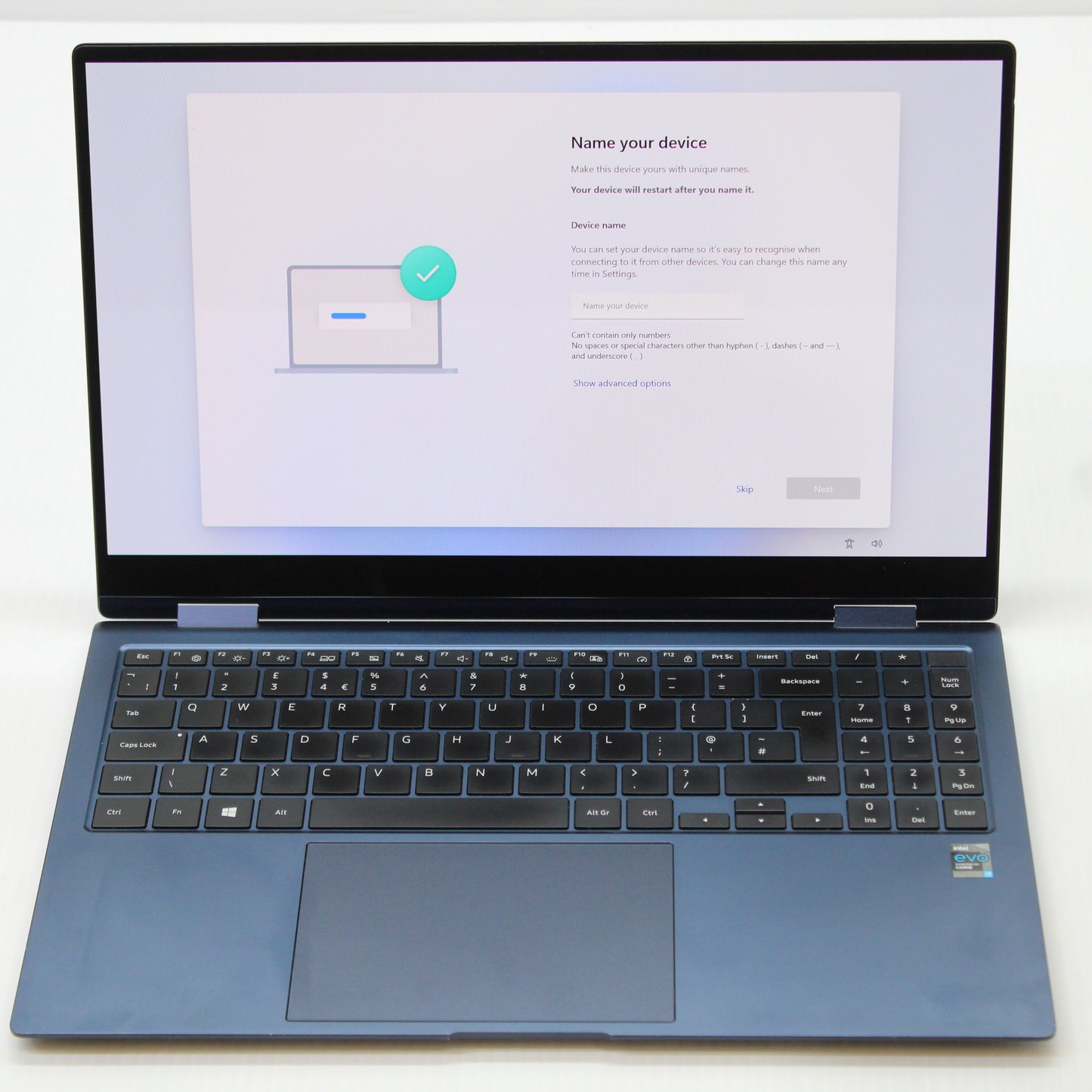 Samsung Galaxy i7 2 in1 Touch Book Pro 360 15 in 16GB RAM 512GB NVMe Windows 11