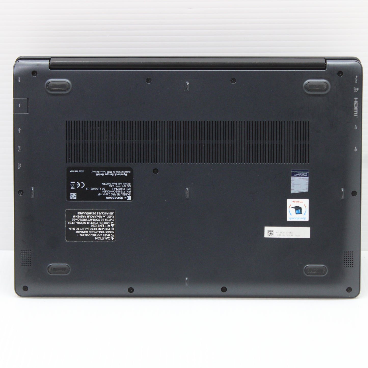 Dynabook i5 Laptop 14 inch Satellite Pro C40 8GB RAM 256GB SSD Intel 1035G1