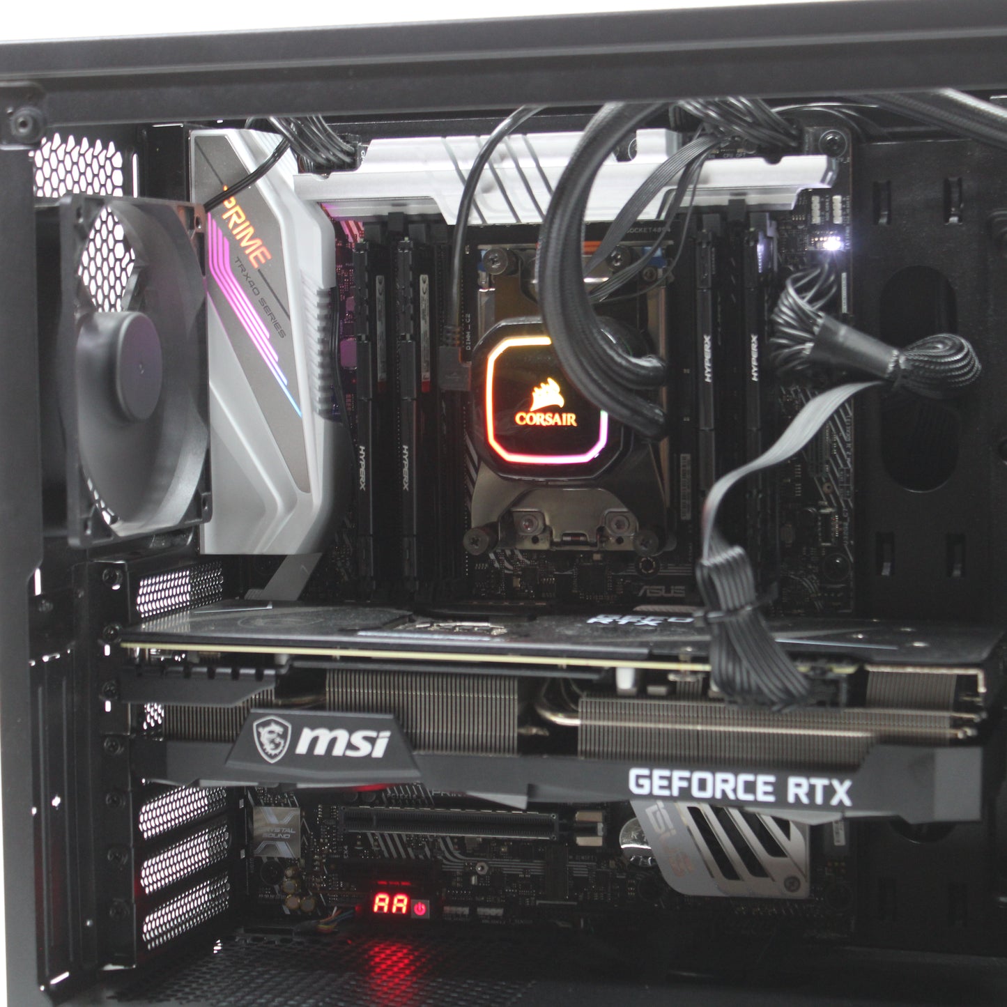 ASUS PRIME TRX40-PRO S Threadripper Gaming PC 128GB RAM 2TB NVMe SSD RTX 3080