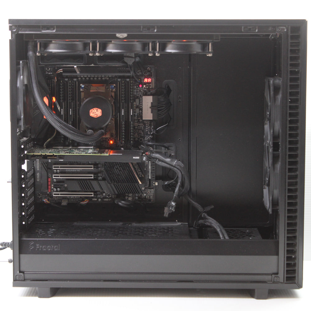 Gigabyte TRX40 AORUS MASTER Tower 128GB RAM 4TB SSD + 2TB NVMe SSD Ryzen Threadripper 3970X NVIDIA Quadro M4000 8GB WiFi Windows 11 Pro