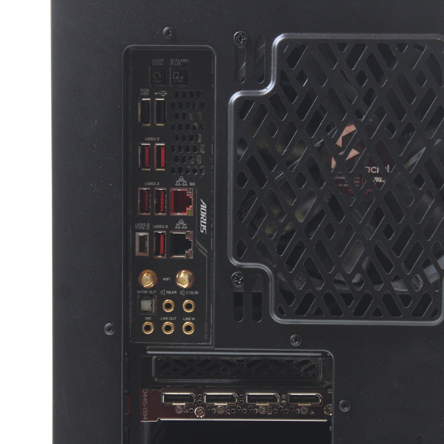 Gigabyte TRX40 AORUS MASTER Tower 128GB RAM 4TB SSD + 2TB NVMe SSD Ryzen Threadripper 3970X NVIDIA Quadro M4000 8GB WiFi Windows 11 Pro