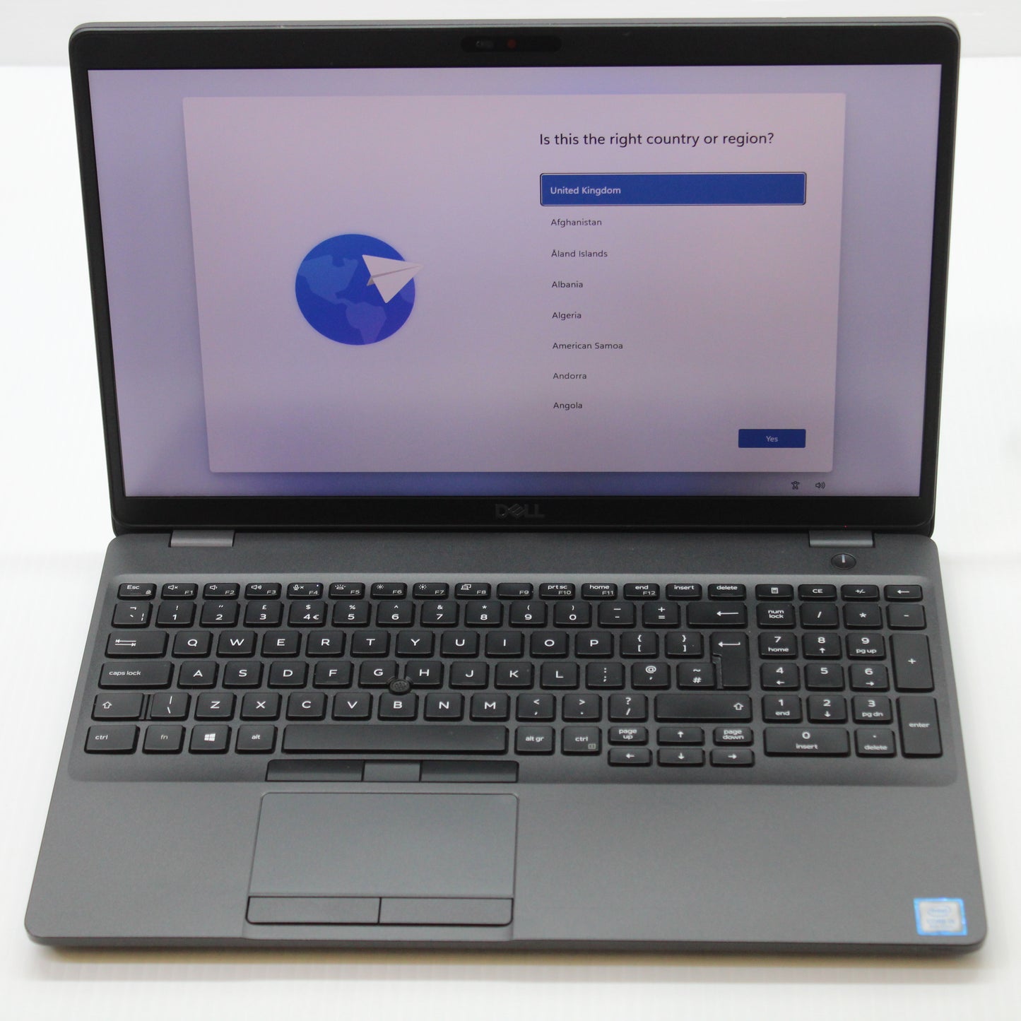 Dell Latitude i5 Laptop 5500 15.6 inch 8GB RAM 256GB NVMe Intel 8265U Windows 11