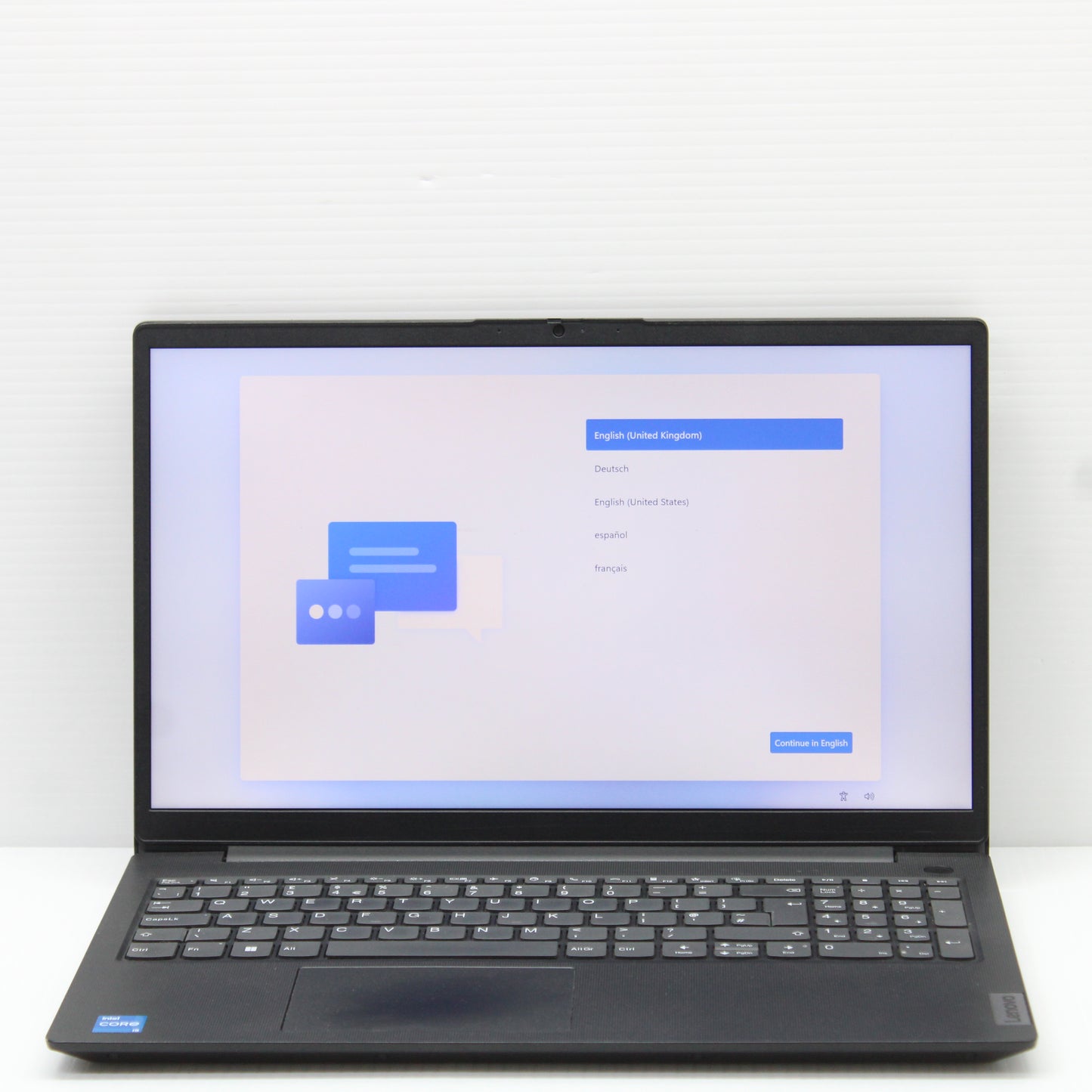 Lenovo NoteBook i5 Laptop V15 15.6 in 8GB RAM 256GB NVMe Intel 13420H Windows 11