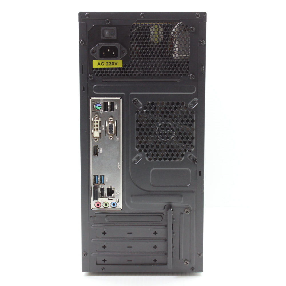 Asus AsRock H310CM i5 Tower PC Windows 11 8GB RAM 256GB NVMe SSD Intel 9400 WiFi