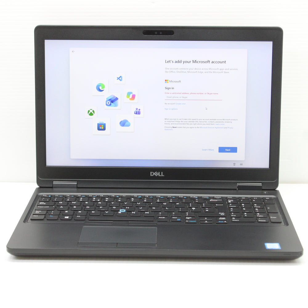 Dell Precision 3530 Laptop 15.6 inch 32GB RAM 512GB SSD Intel Core i7-8850H NVIDIA Quadro P600 4GB Windows 11 Pro