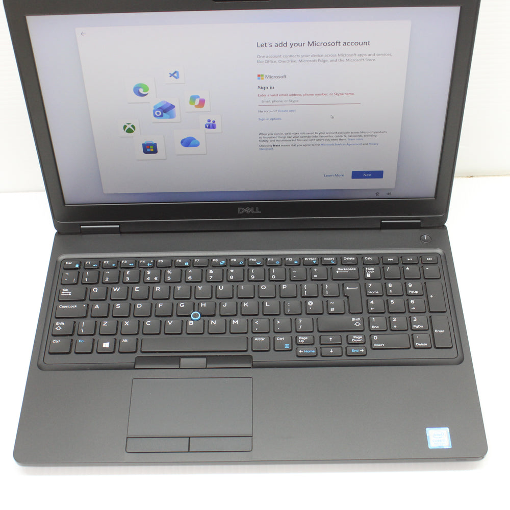Dell Precision 3530 Laptop 15.6 inch 32GB RAM 512GB SSD Intel Core i7-8850H NVIDIA Quadro P600 4GB Windows 11 Pro