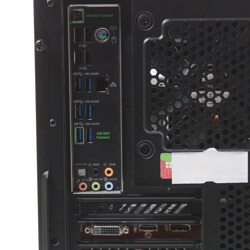 ASUS X99-A i7 Gaming PC 16GB RAM 250GB SSD Intel 5820K Windows 11 1050 Ti WiFi