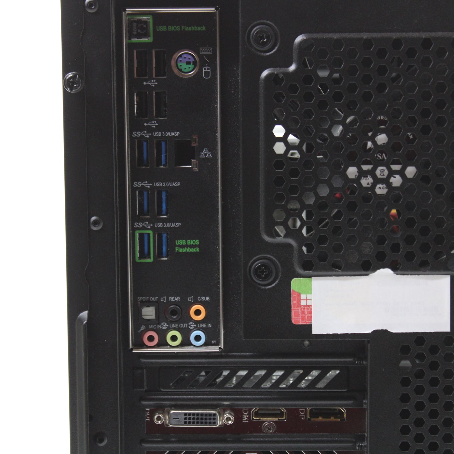 ASUS X99-A i7 Gaming PC 16GB RAM 250GB SSD Intel 5820K Windows 11 1050 Ti WiFi
