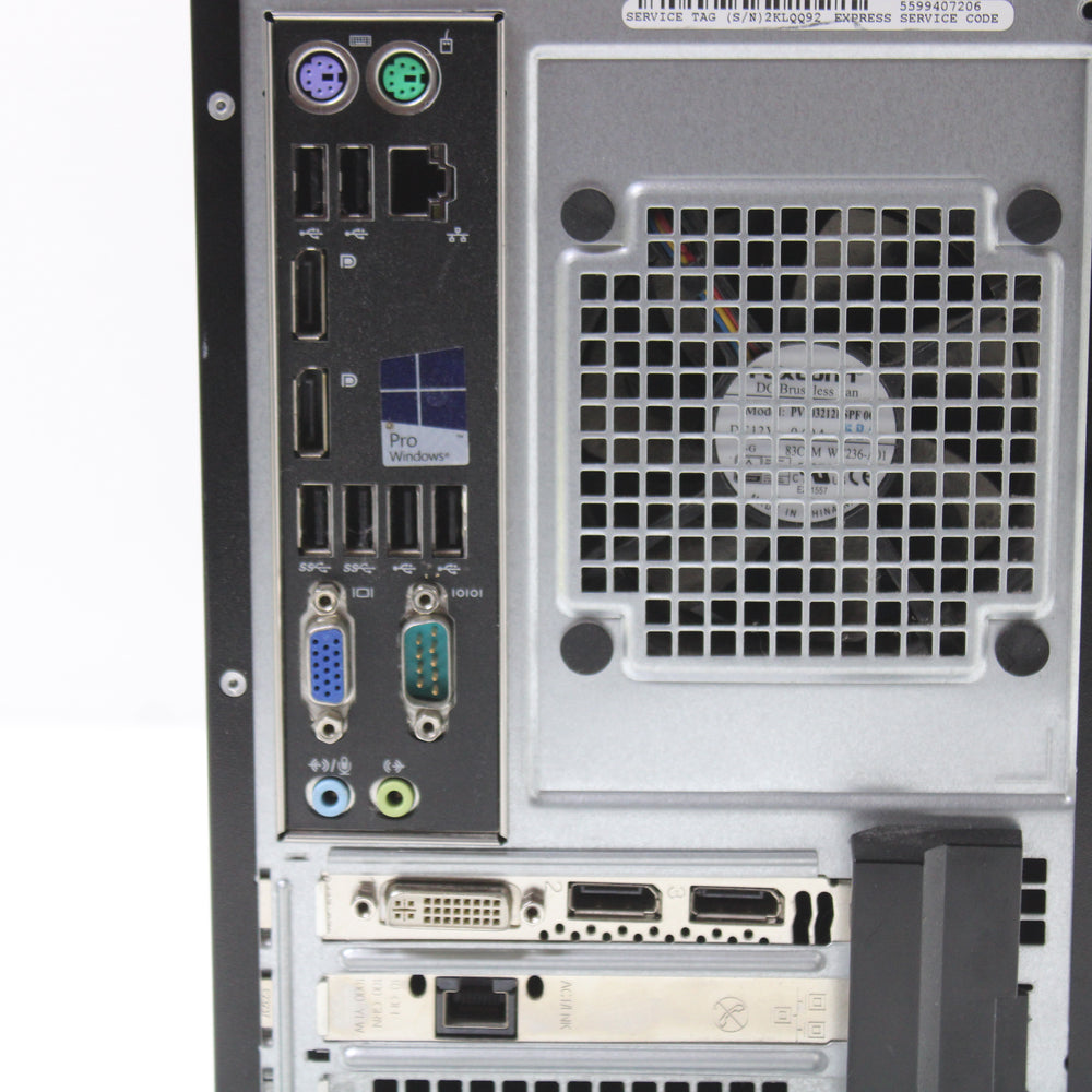 Dell Precision T1700 Tower PC 16GB RAM 256GB SSD Xeon E3-1241 v3 Windows 11 WiFi