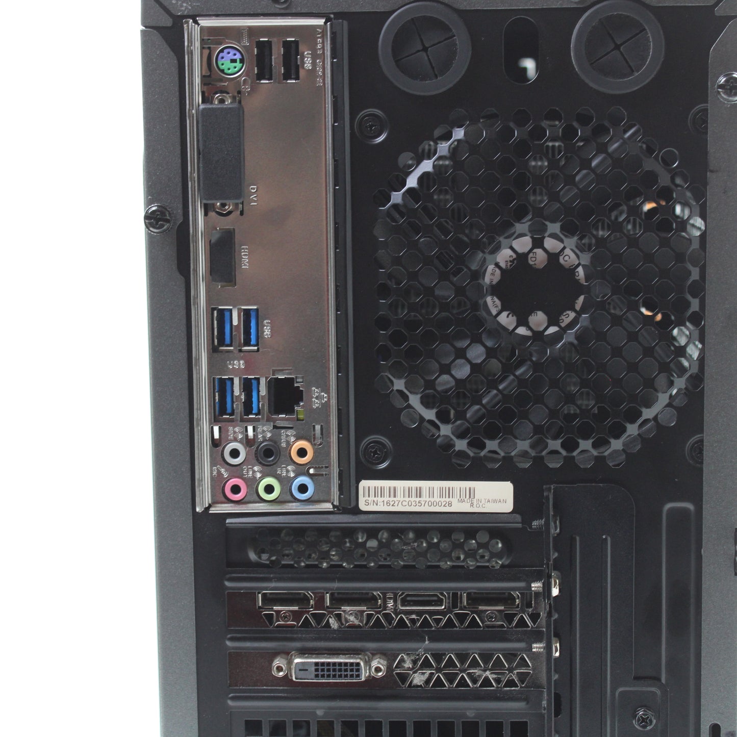 Gigabyte Z370 HD3 i7 Tower 16GB RAM 250GB SSD Intel 8700 GTX 1060 3GB Windows 11