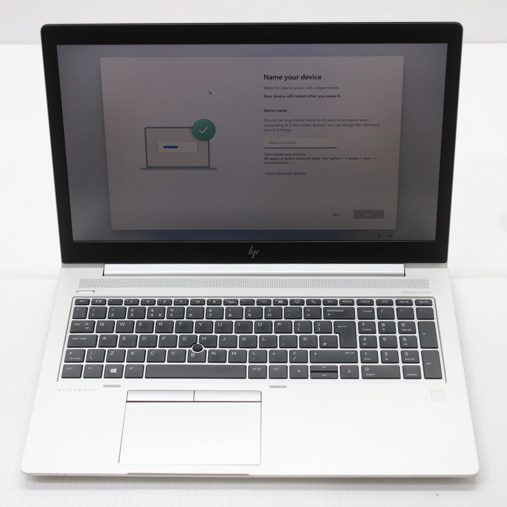 HP EliteBook Ryzen 7 Laptop 755 G5 15.6 in 16GB RAM 512GB NVMe SSD AMD 2700U