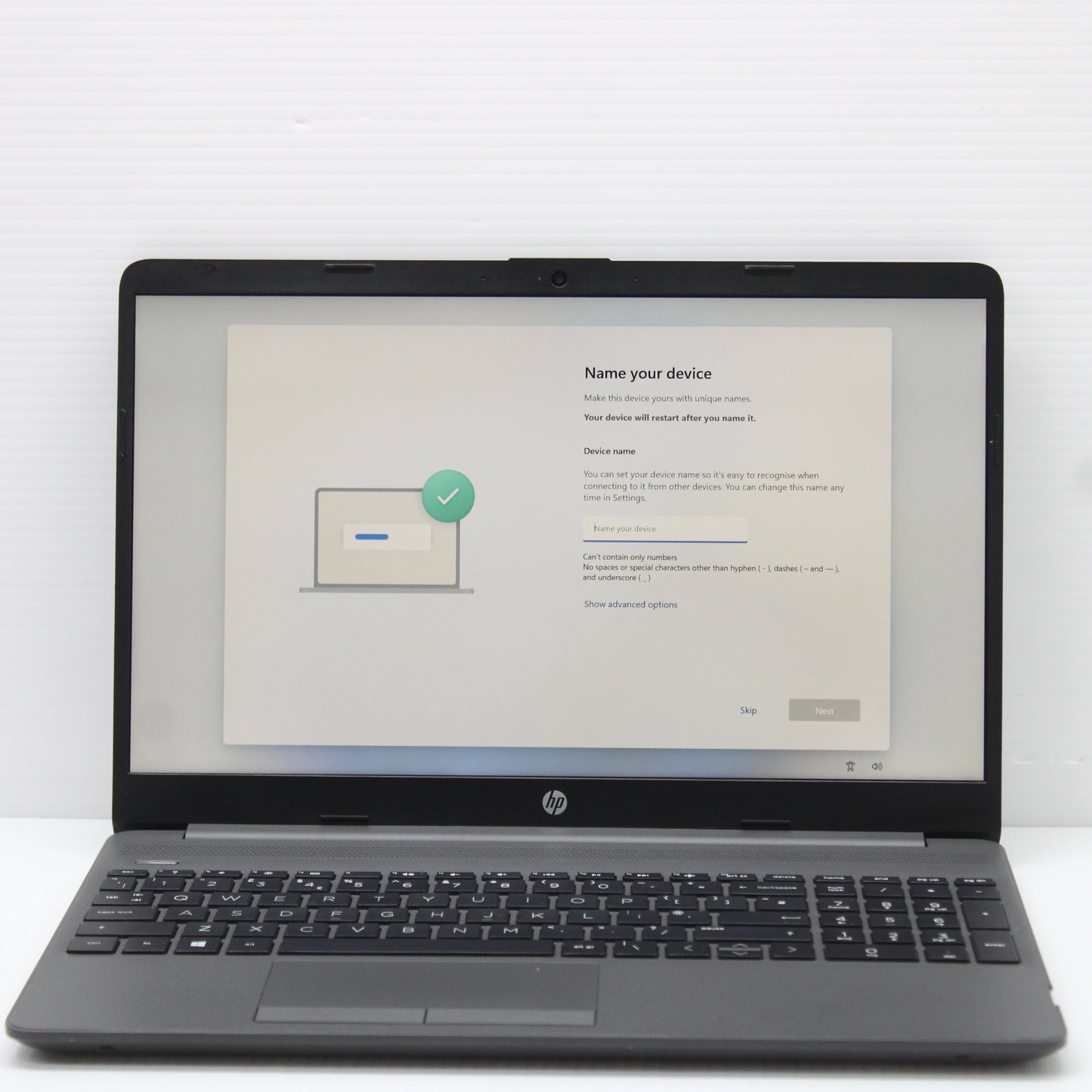 HP NoteBook i5 Laptop 15.6 in 250 G8 8GB RAM 256GB NVMe Intel 1135G7 Windows 11