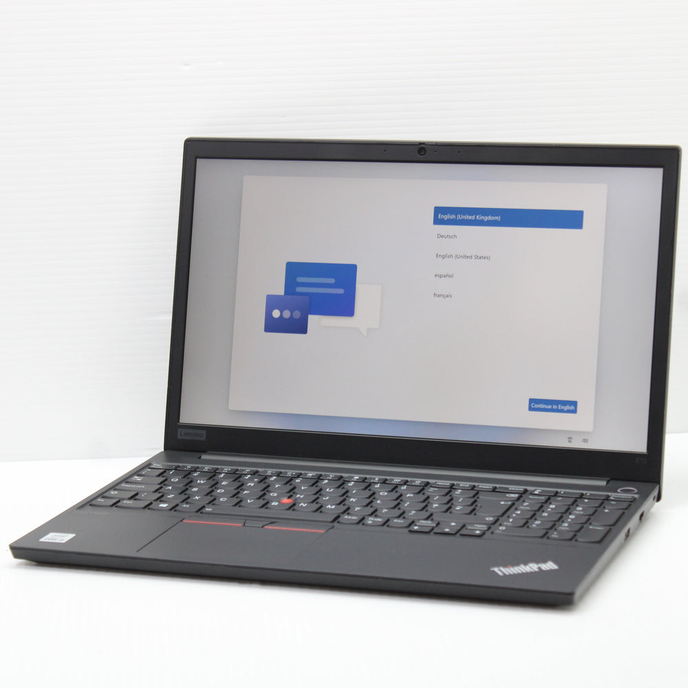 Lenovo ThinkPad i5 Laptop E15 15.6 in 8GB RAM 256GB NVMe Intel 10210U Windows 11