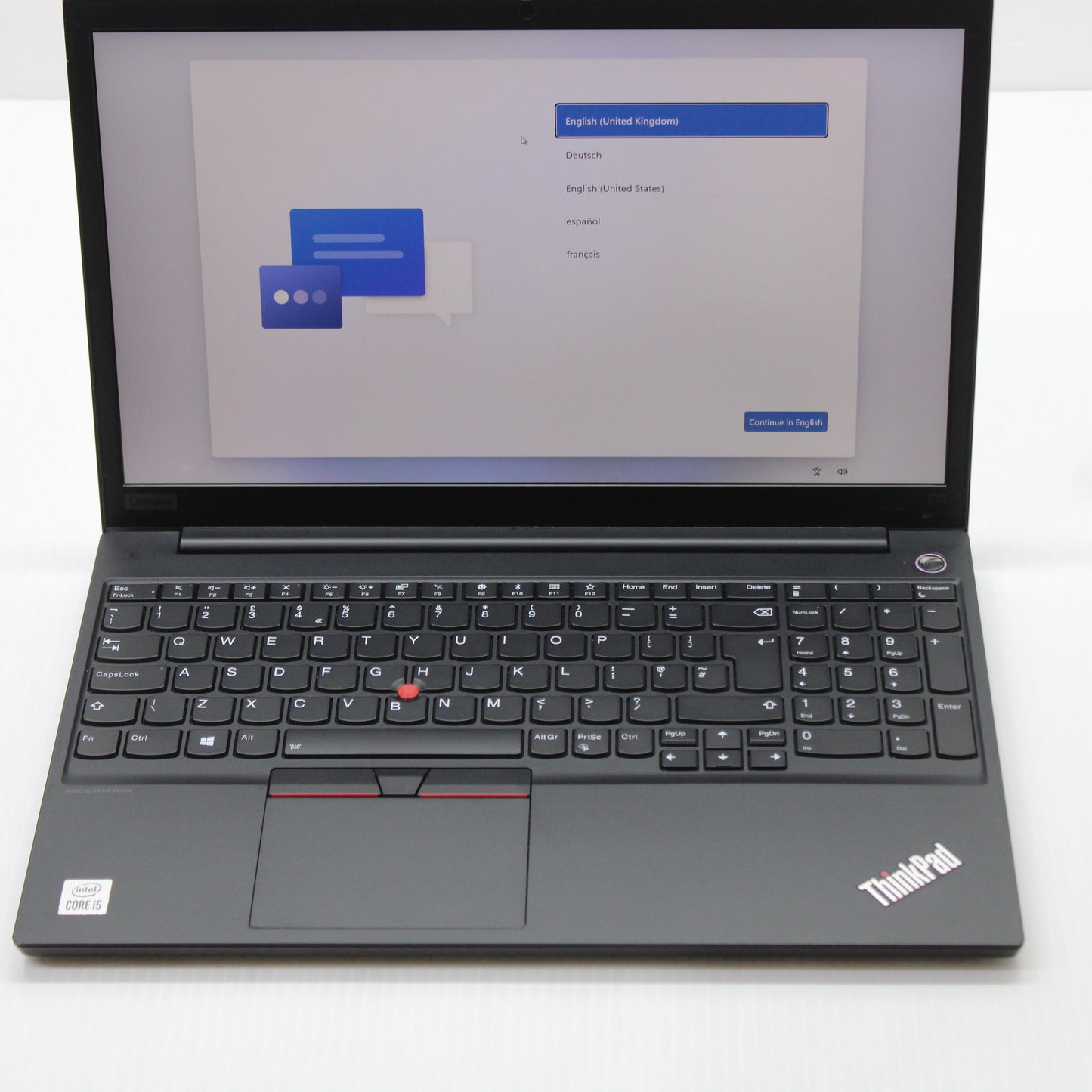 Lenovo ThinkPad i5 Laptop E15 15.6 in 8GB RAM 256GB NVMe Intel 10210U Windows 11