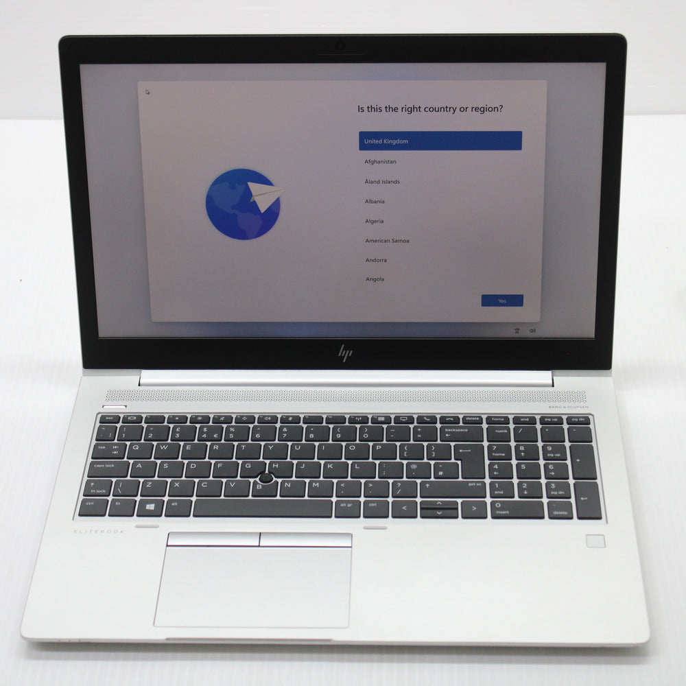 HP EliteBook i5 Laptop 850 G6 15.6 in 8GB RAM 256GB NVMe Intel 8365U Windows 11