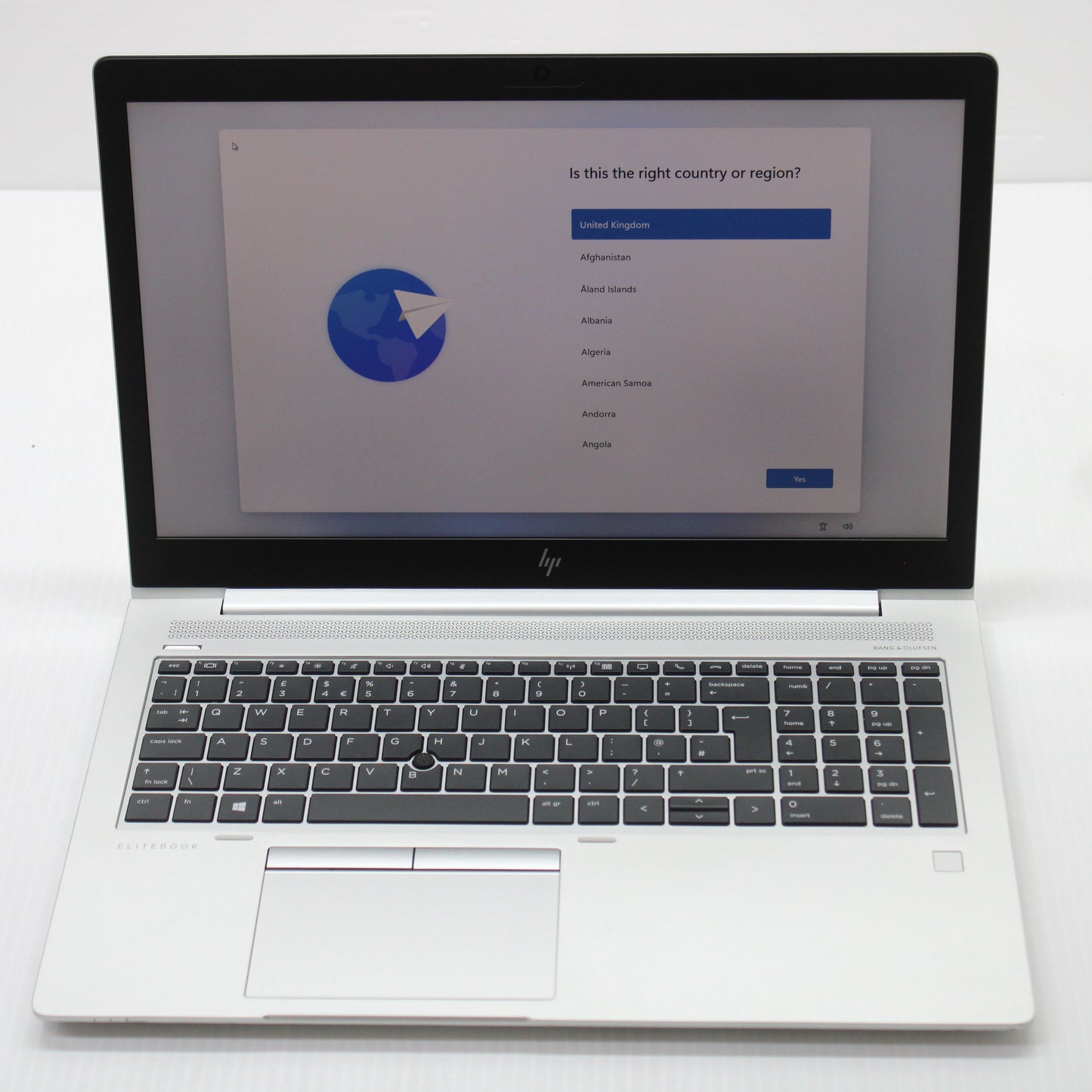 HP EliteBook i5 Laptop 850 G6 15.6 in 8GB RAM 256GB NVMe Intel 8365U Windows 11