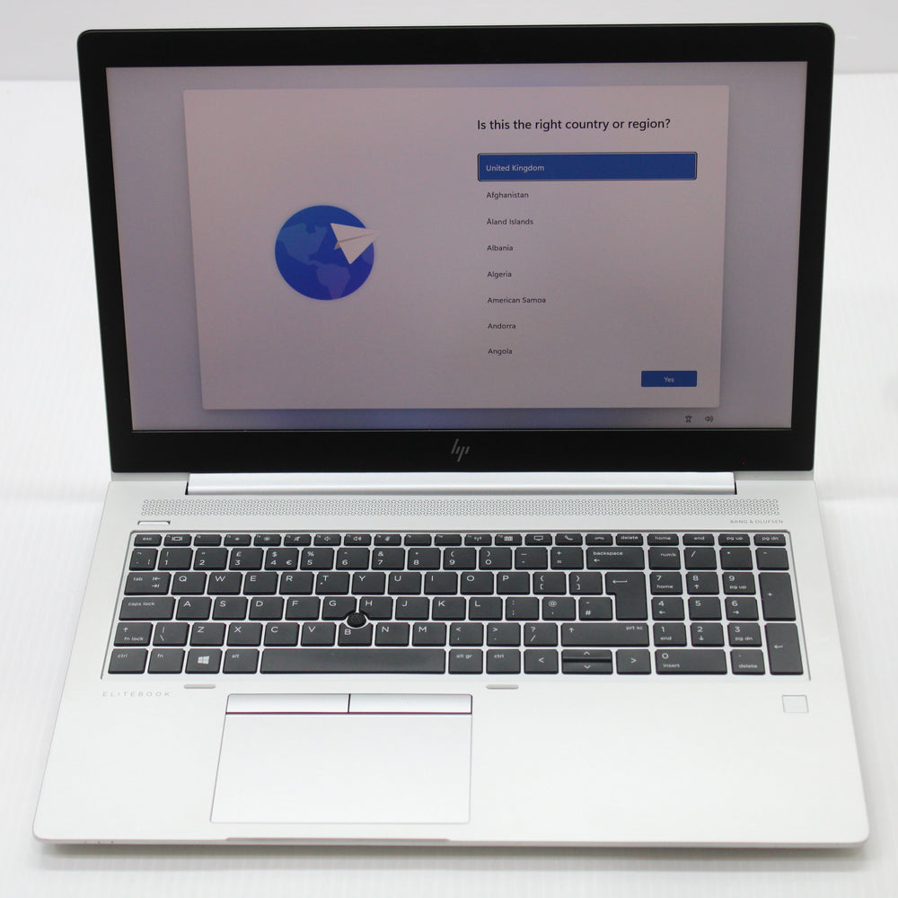 HP EliteBook i5 Laptop 850 G6 15.6 in 8GB RAM 256GB NVMe Intel 8365U Windows 11
