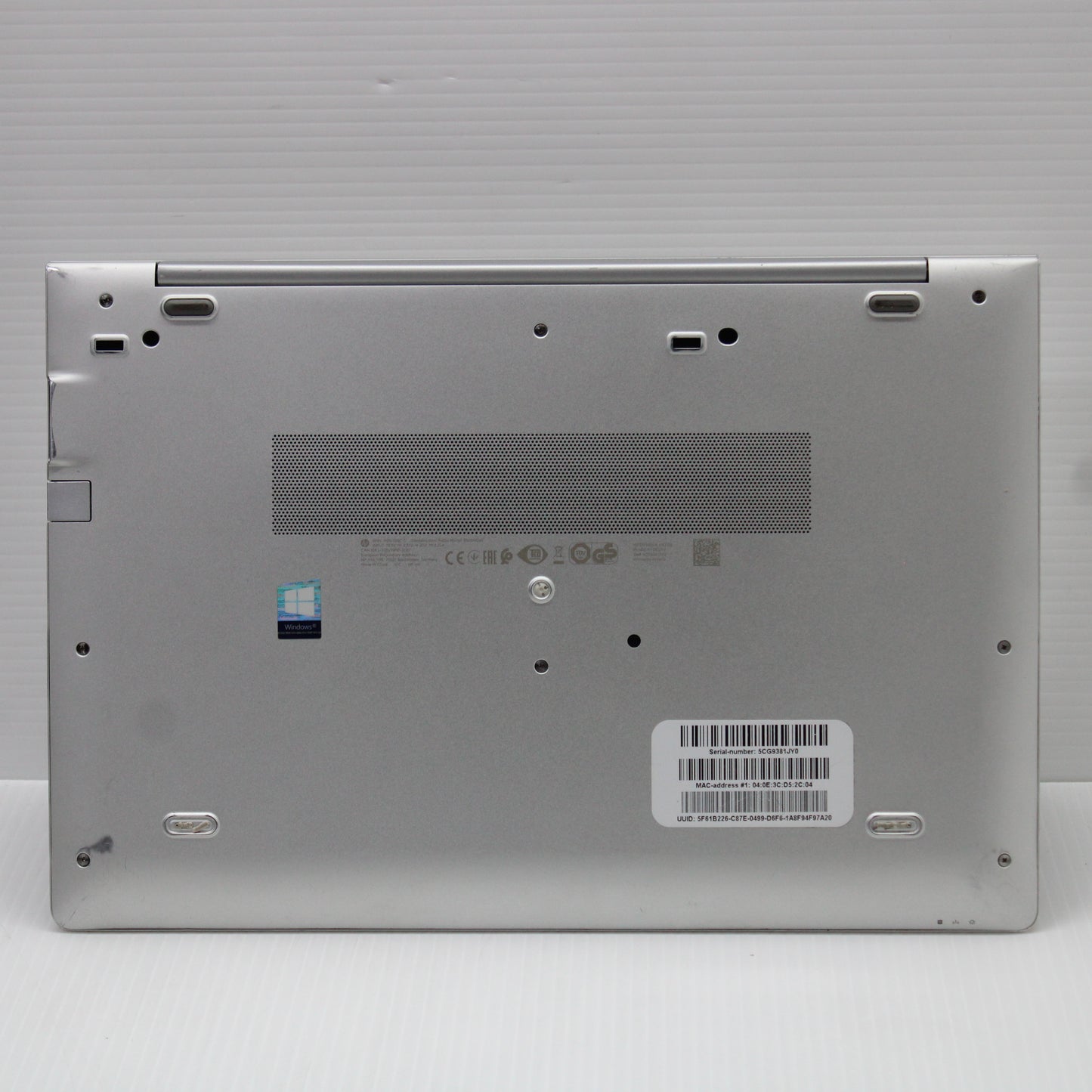 HP EliteBook i5 Laptop 850 G6 15.6 in 8GB RAM 256GB NVMe Intel 8365U Windows 11