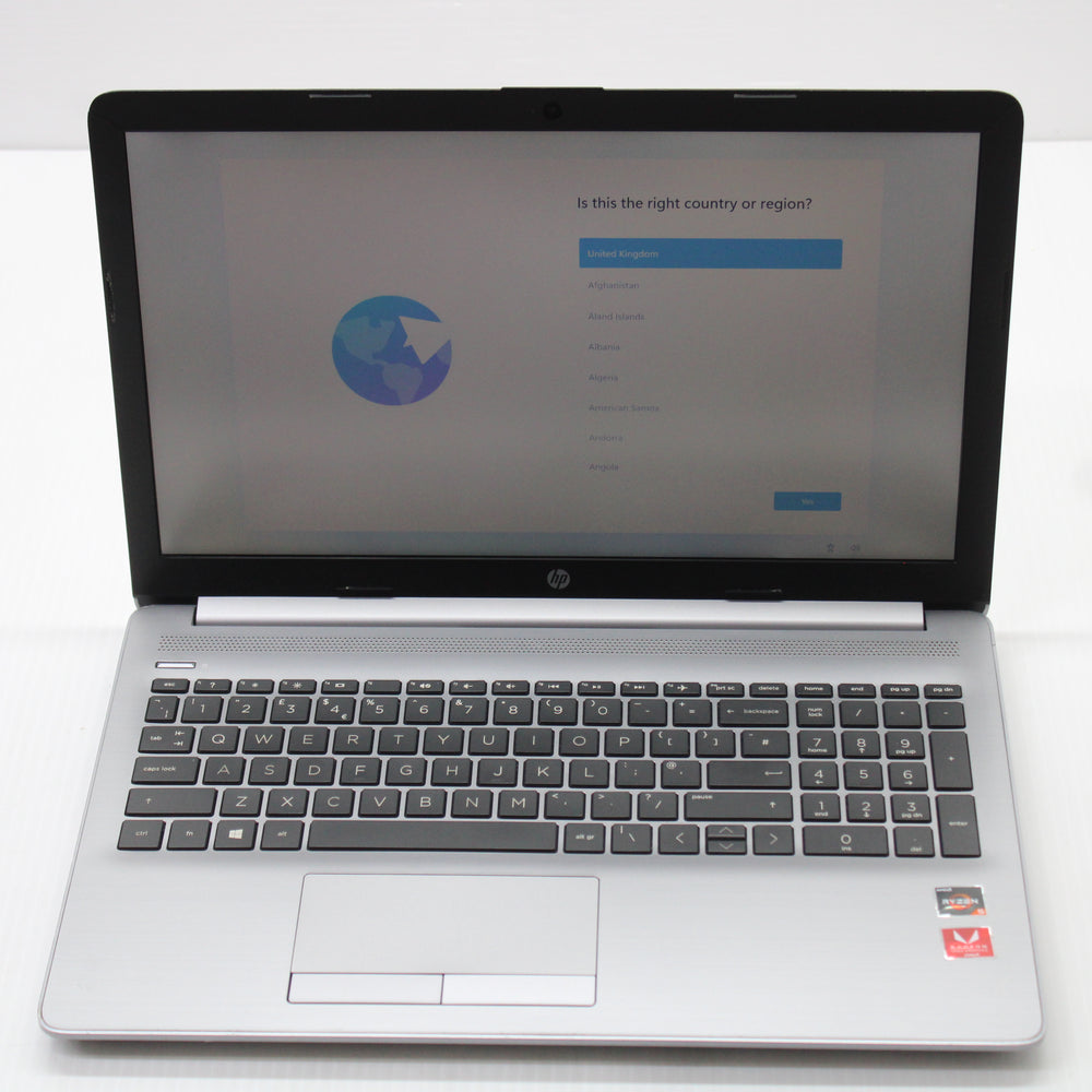 HP Notebook Ryzen 5 Laptop 255 G7 15.6 inch 8GB RAM 256GB AMD 2500U Windows 11