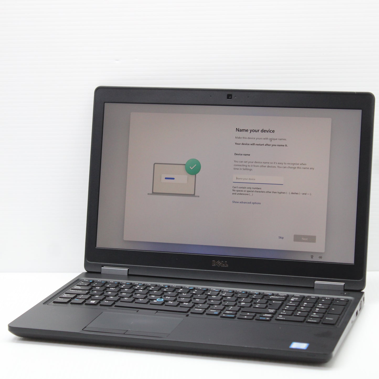 Dell Precision i7 Laptop 3520 15 in 16GB RAM 512GB NVMe Intel 6820HQ Windows 11