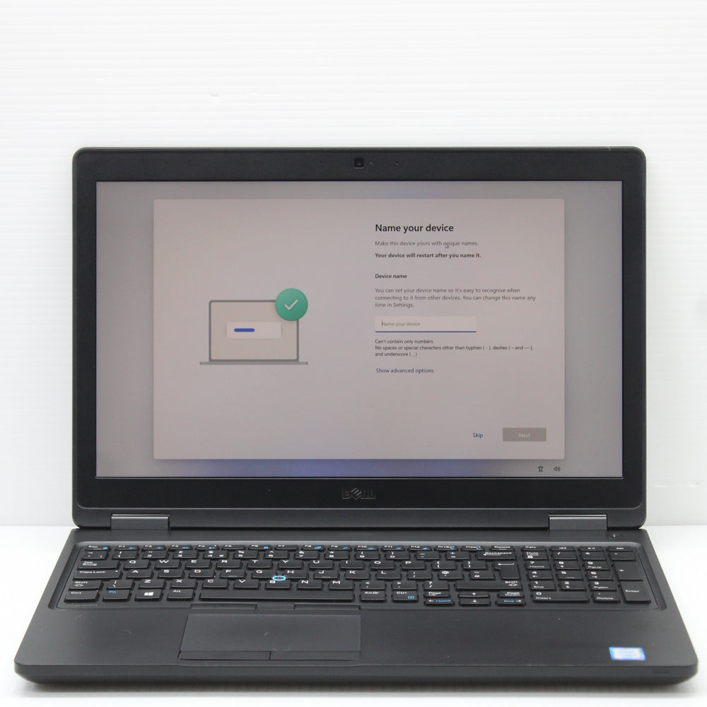 Dell Precision i7 Laptop 3520 15 in 16GB RAM 512GB NVMe Intel 6820HQ Windows 11