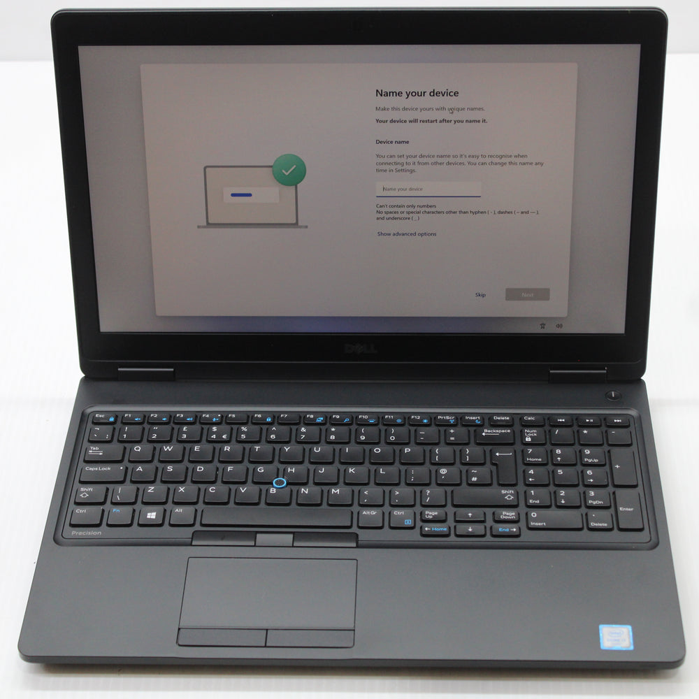 Dell Precision i7 Laptop 3520 15 in 16GB RAM 512GB NVMe Intel 6820HQ Windows 11