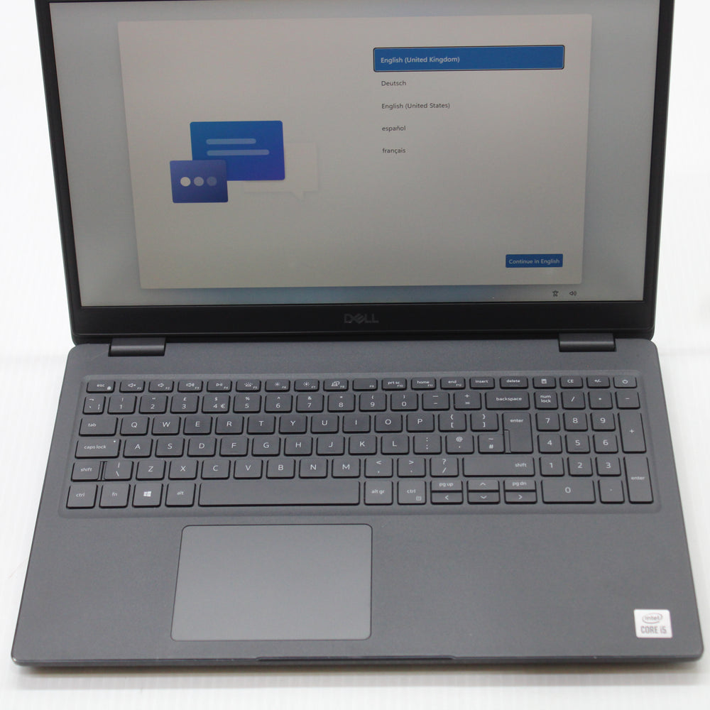 Dell Latitude i5 Laptop 15.6 in 3510 8GB RAM 256GB NVMe Intel 10210U Windows 11