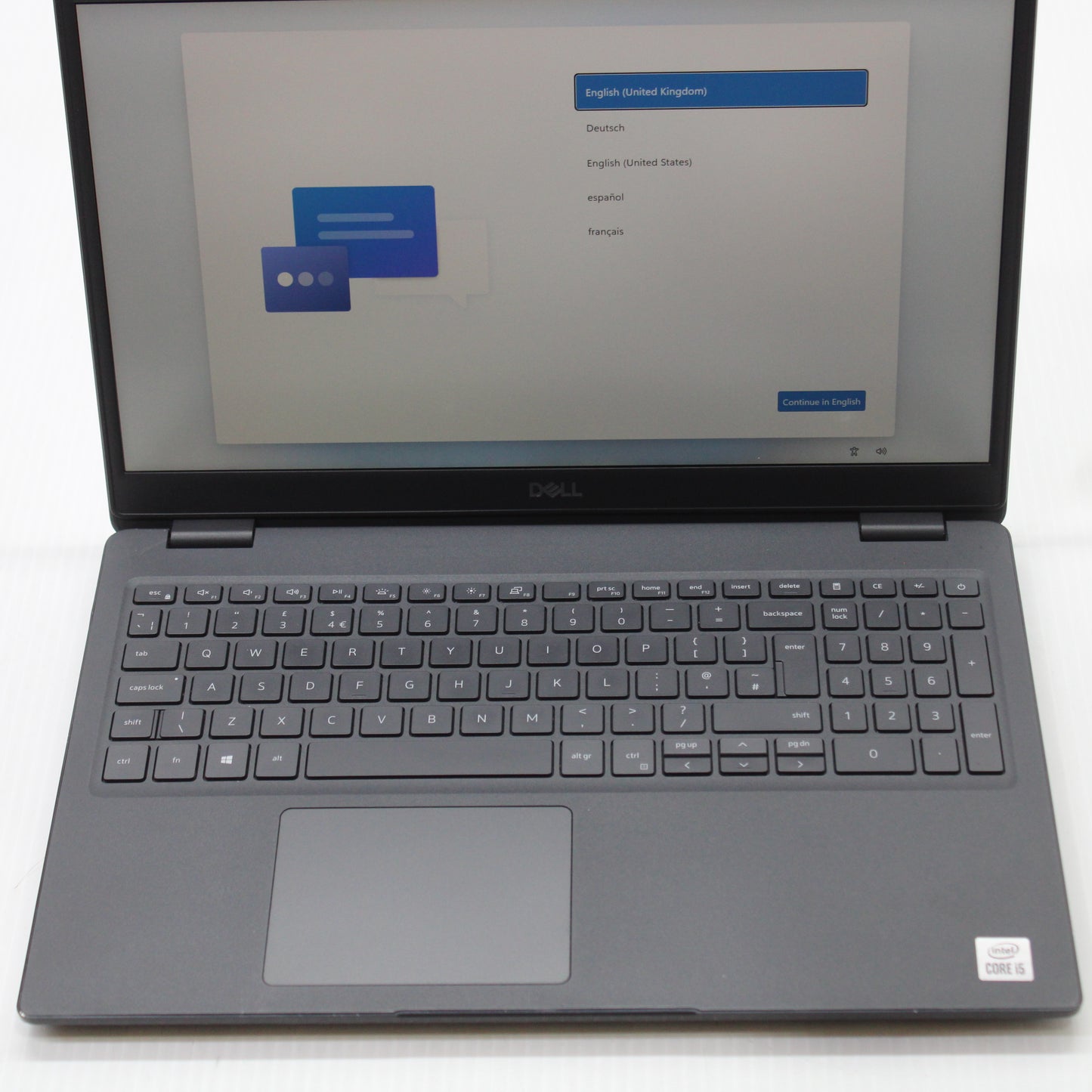 Dell Latitude i5 Laptop 15.6 in 3510 8GB RAM 256GB NVMe Intel 10210U Windows 11
