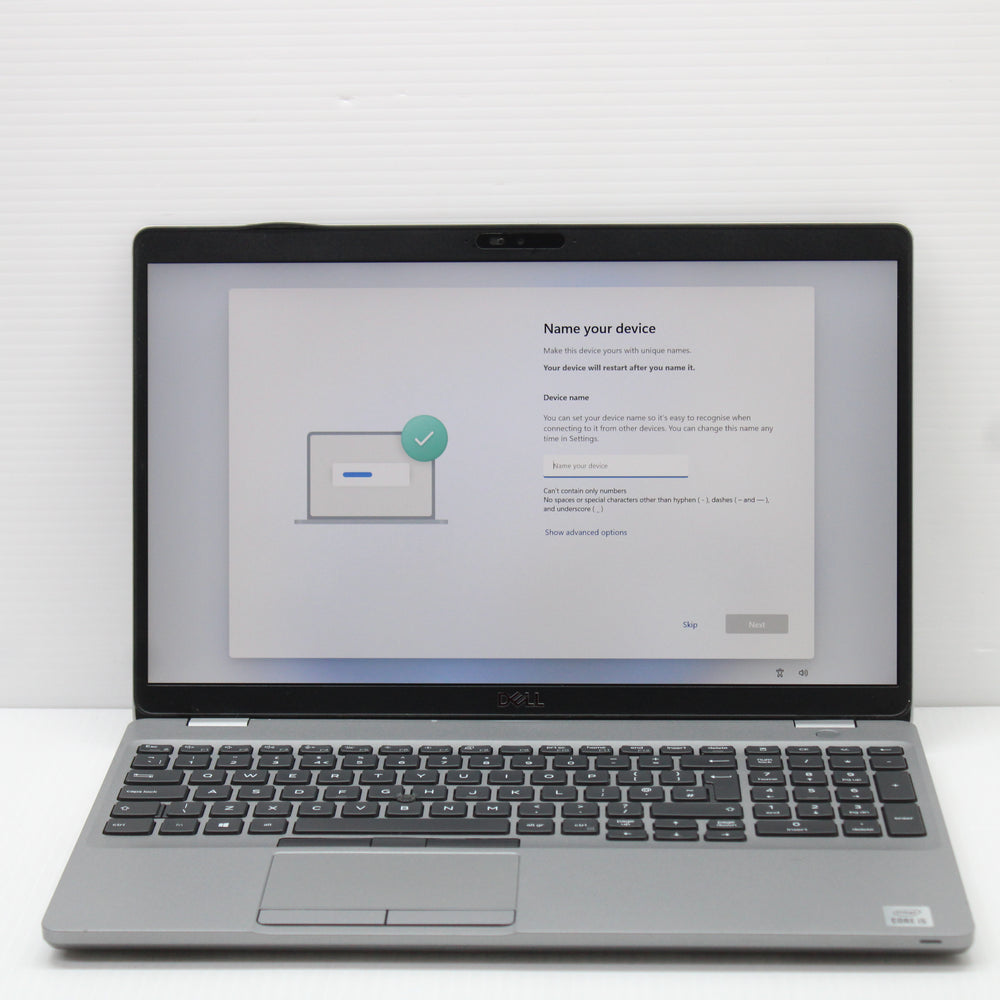Dell Latitude i5 Laptop 15.6 in 5510 16GB RAM 256GB NVMe Intel 10310U Windows 11