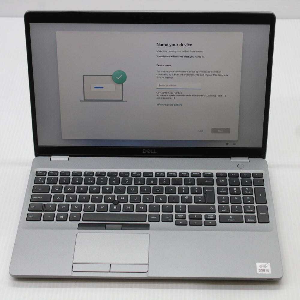 Dell Latitude i5 Laptop 15.6 in 5510 16GB RAM 256GB NVMe Intel 10310U Windows 11