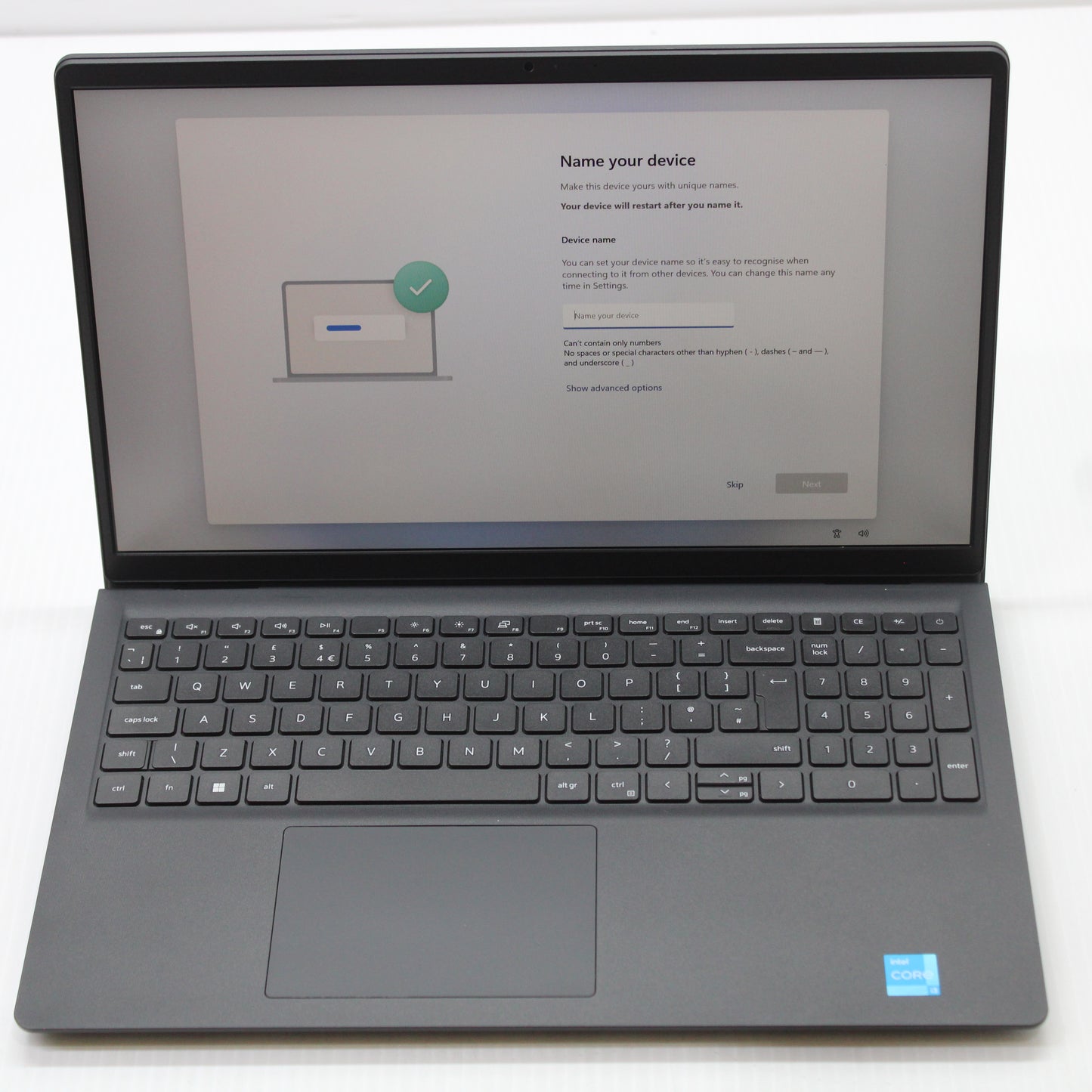 Dell Vostro 3510 Laptop 15.6 in 8GB RAM 256GB NVMe Intel i3 1115G4 Windows 11
