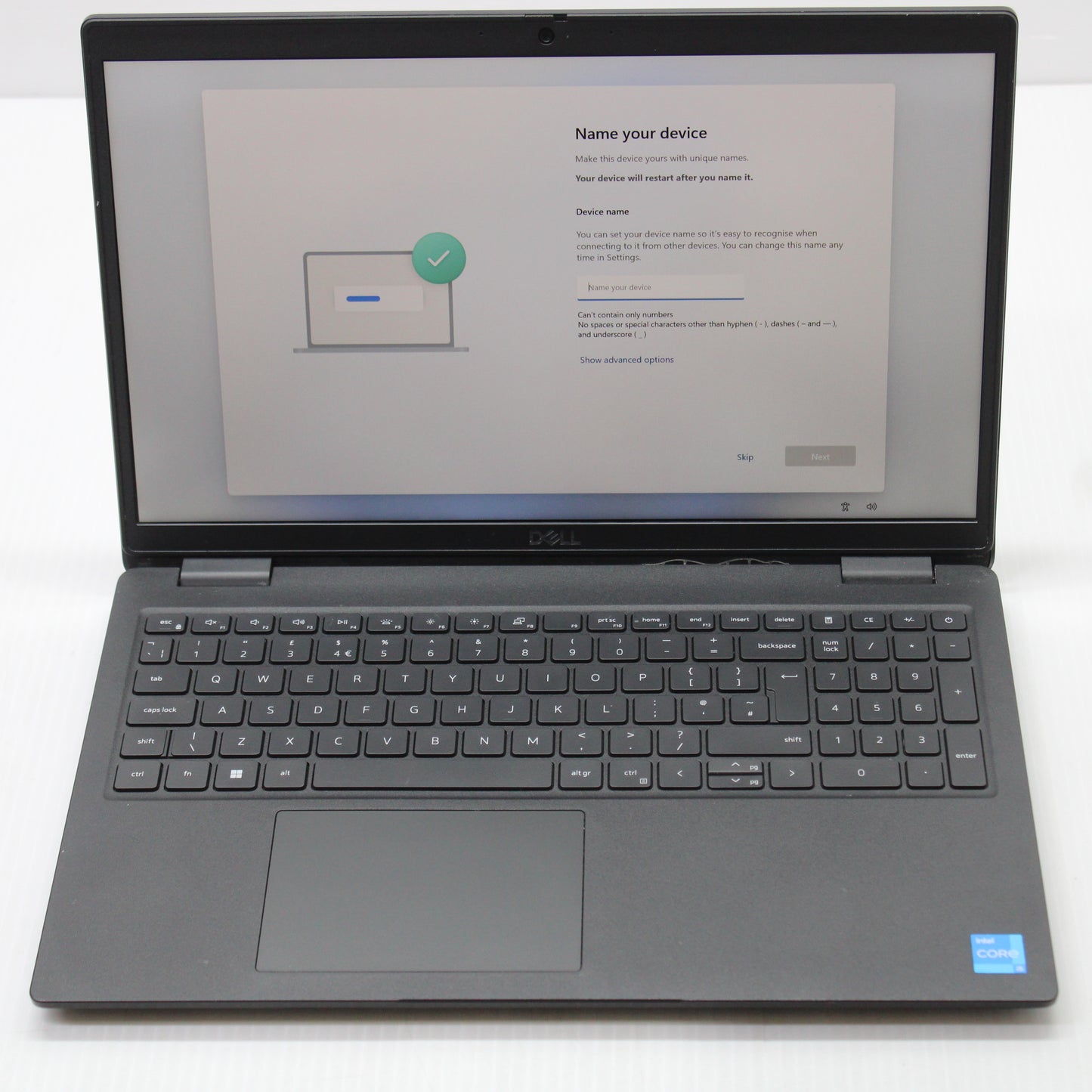 Dell Latitude i5 Laptop 3520 15.6 in 8GB RAM 256GB NVMe Intel 1135G7 Windows 11