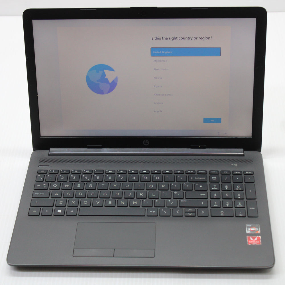 HP NoteBook 255 G7 15.6 inch 8GB RAM 256GB SSD AMD Ryzen 3 2200U Windows 11